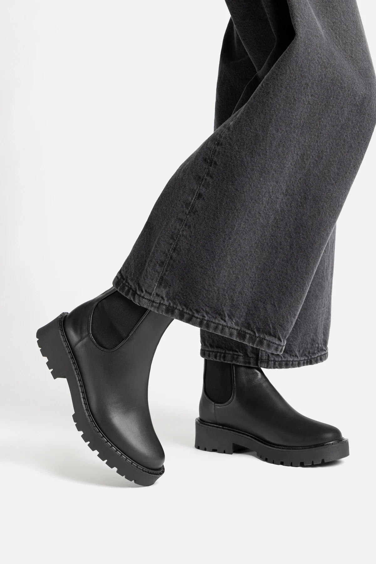 Sancha Boot In Black Leather