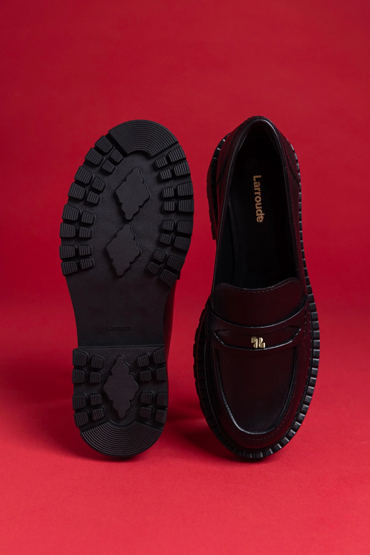 Suki Loafer In Black Leather