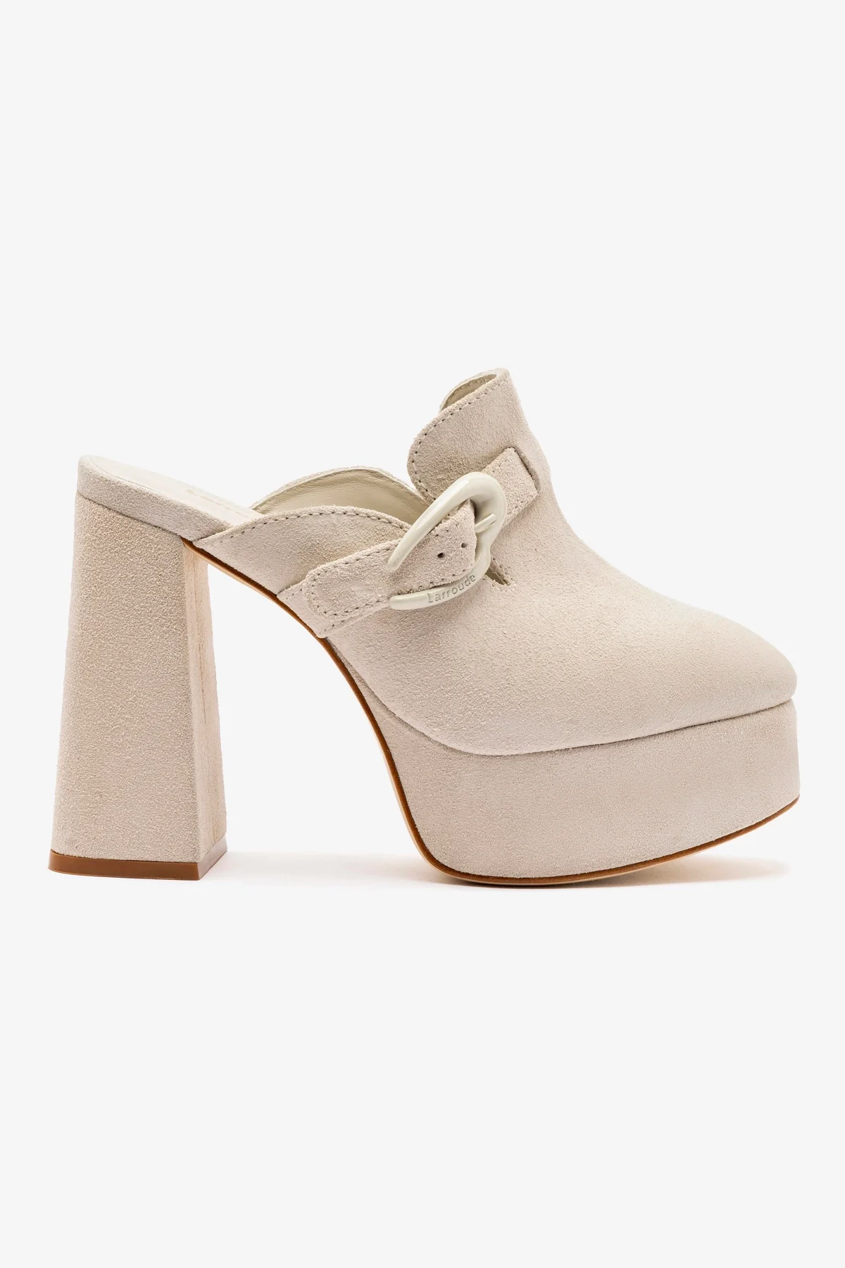 Dolly Verona Clog In Grey Suede