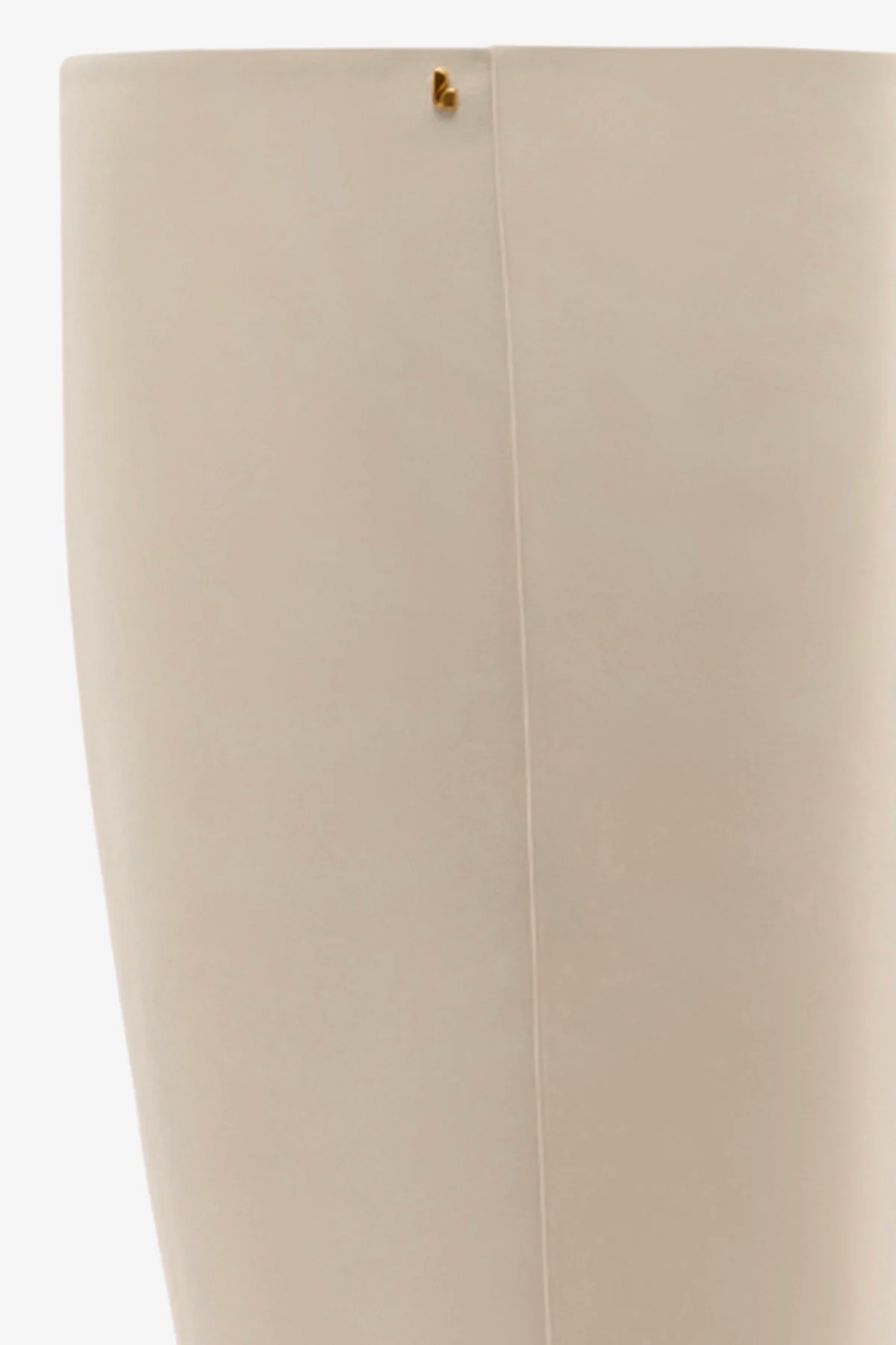 Kate Mid Boot In Ivory Leather