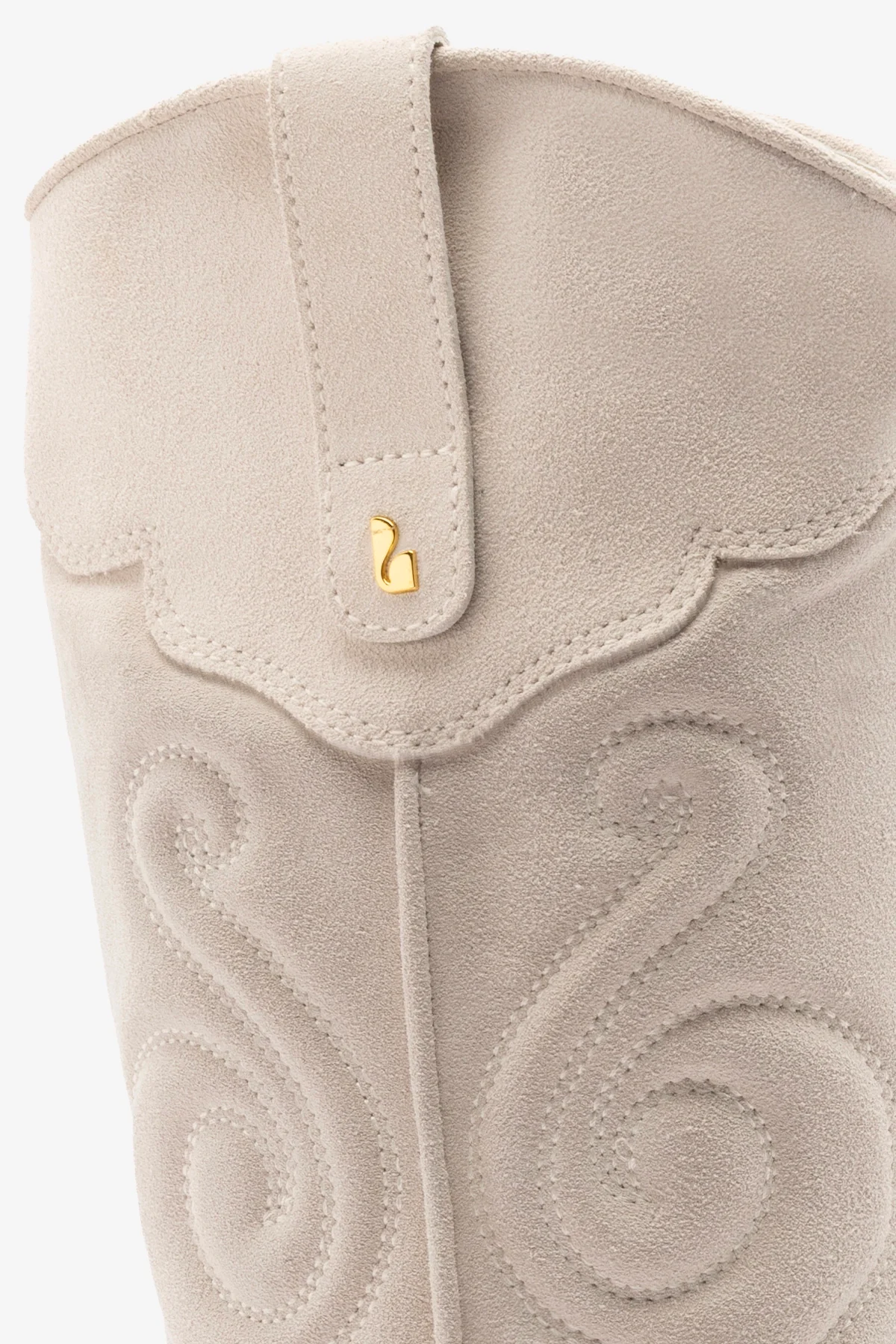 Paloma Boot In Mushroom Grey Suede