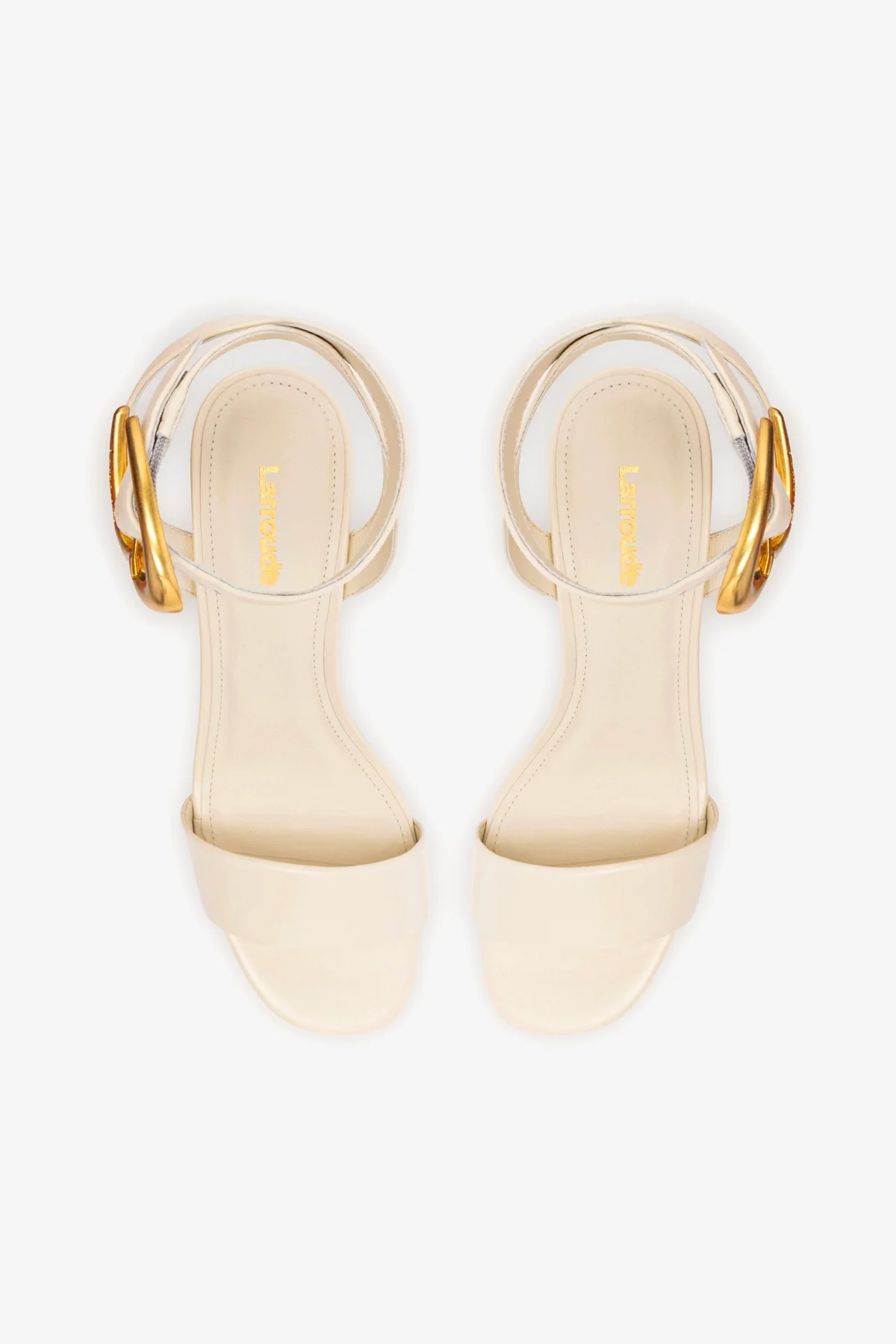 Dolly Verona Low Sandal In Ivory Leather