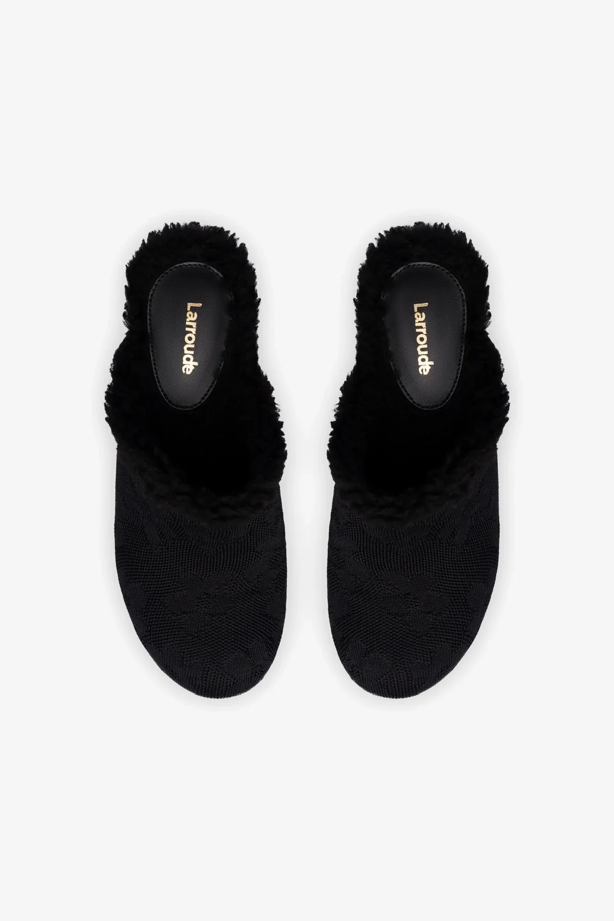 Miso Platform Clog In Black Knit