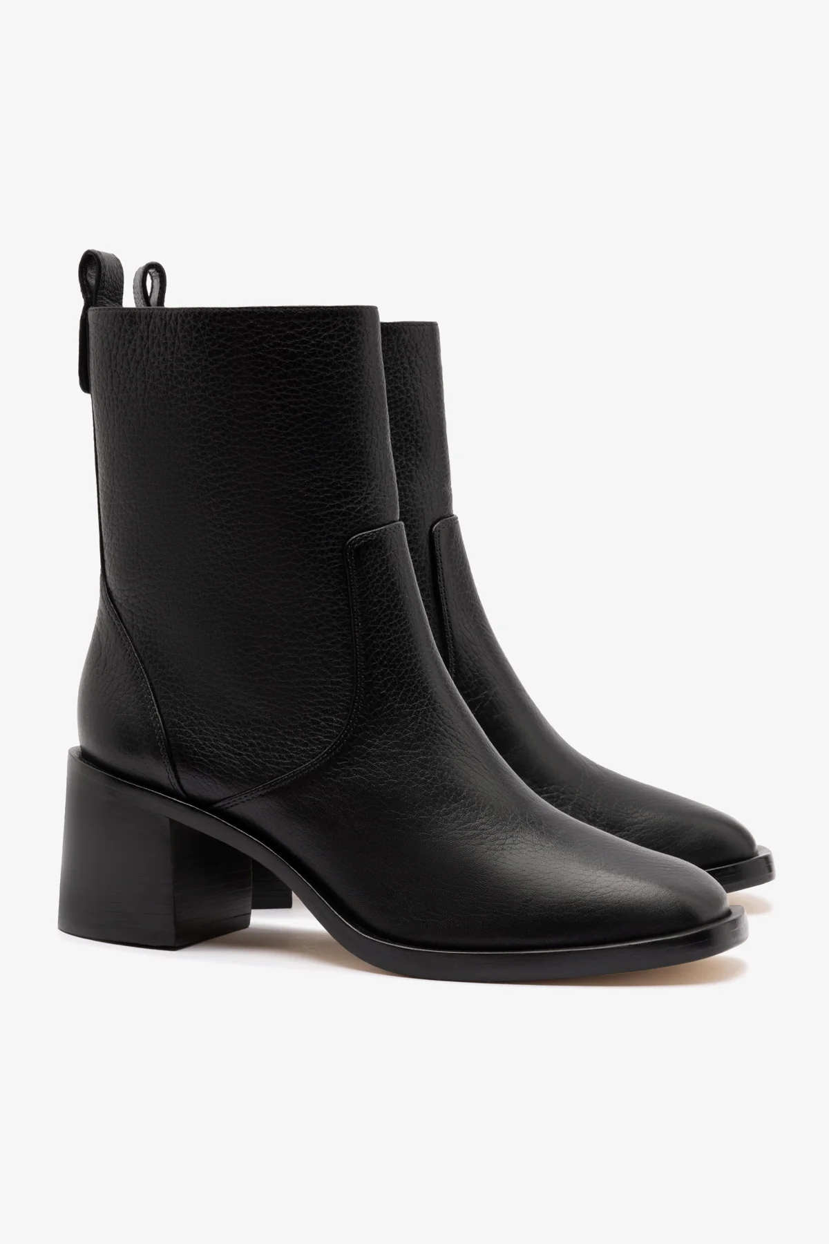 Mini Ricky Boot In Black Leather