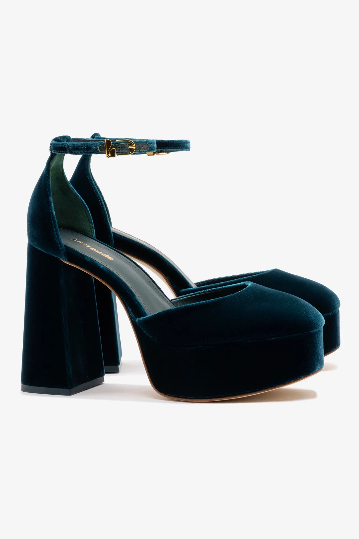 Ari Pump In Deepsea Velvet