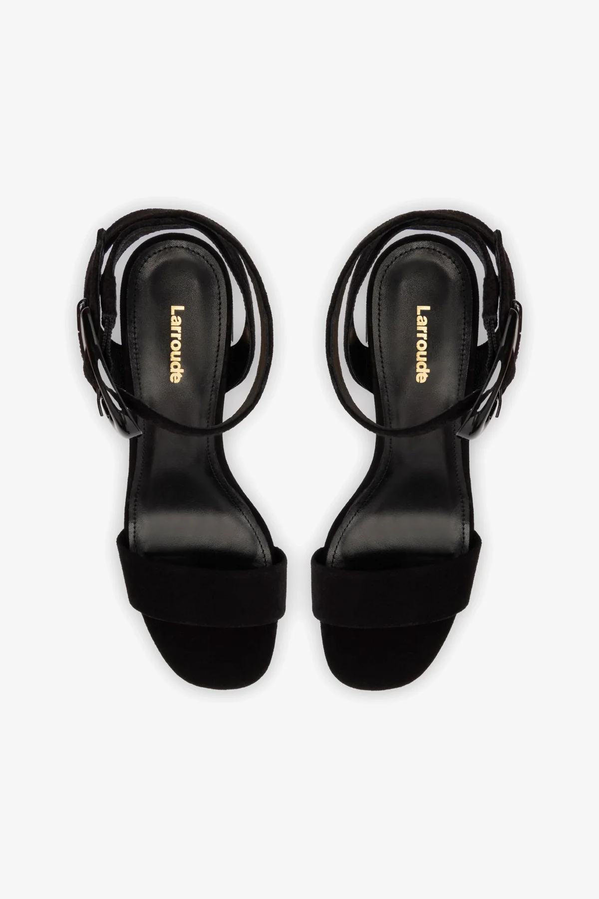Dolly Verona Low Sandal In Black Suede