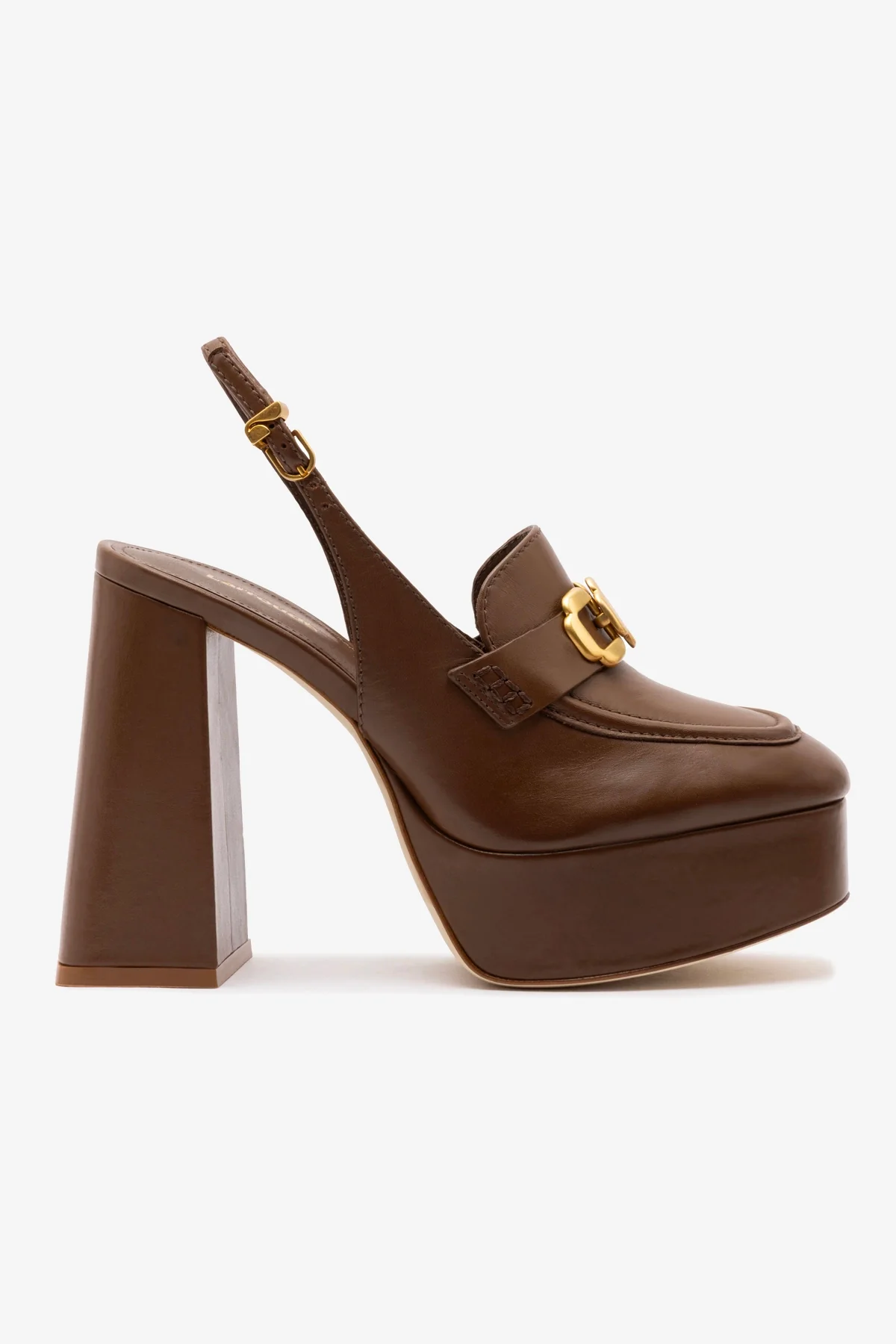 Harrington Hi Loafer In Burnt Umber Leather