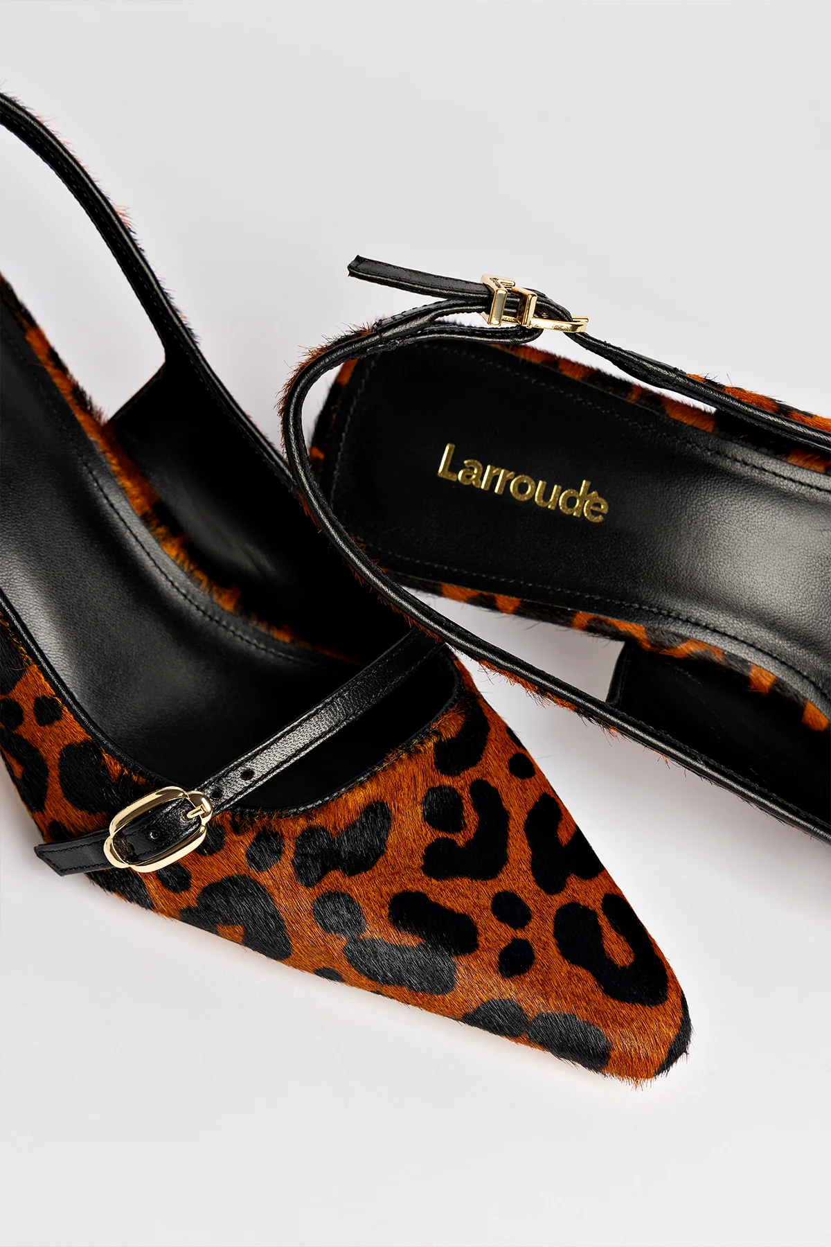 Ines Pump In Leopard Print Calf Hair