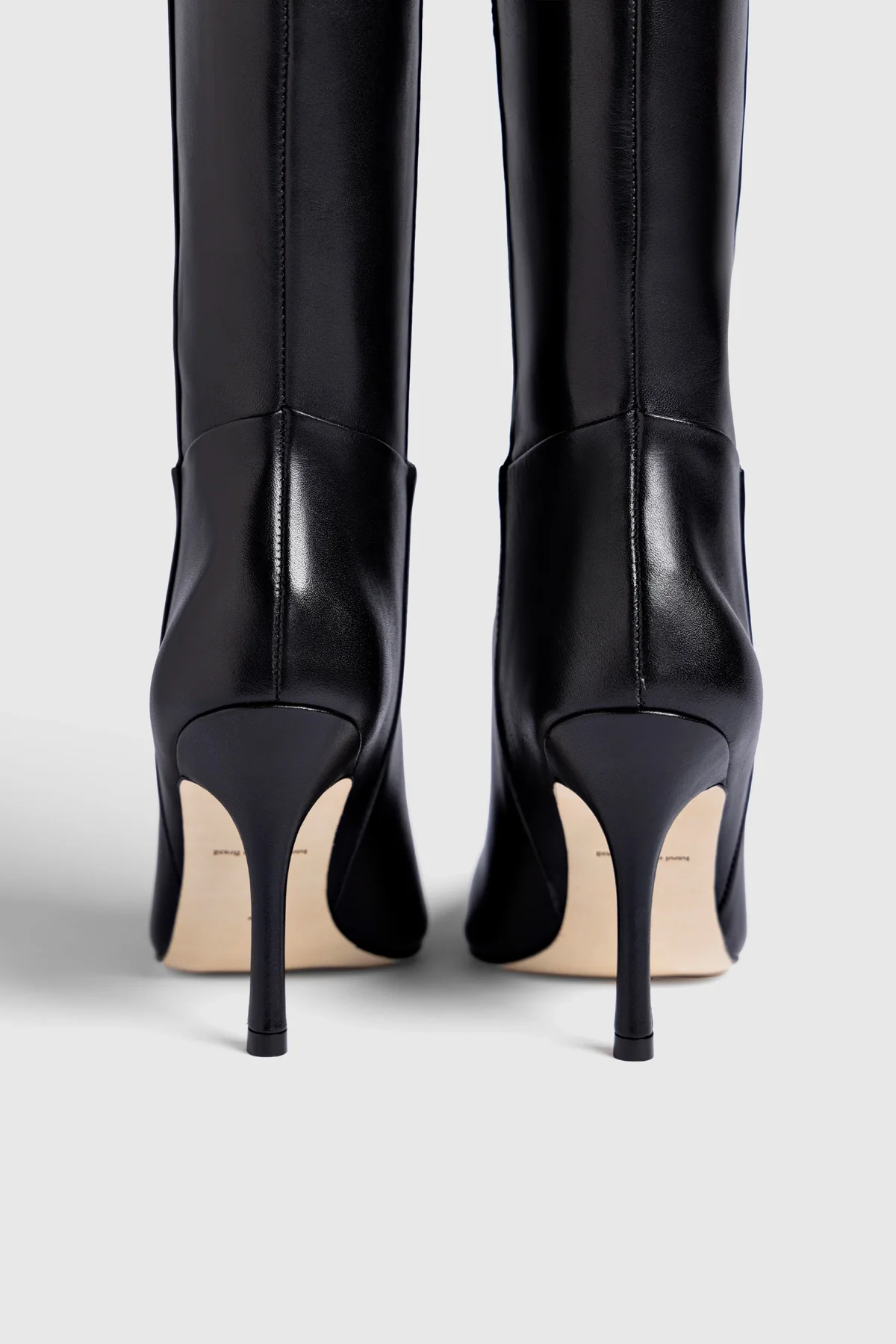 Carine Boot In Black Leather