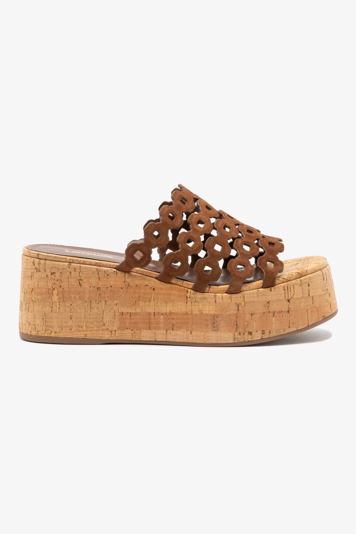 Charli Mule In Burnt Umber Suede