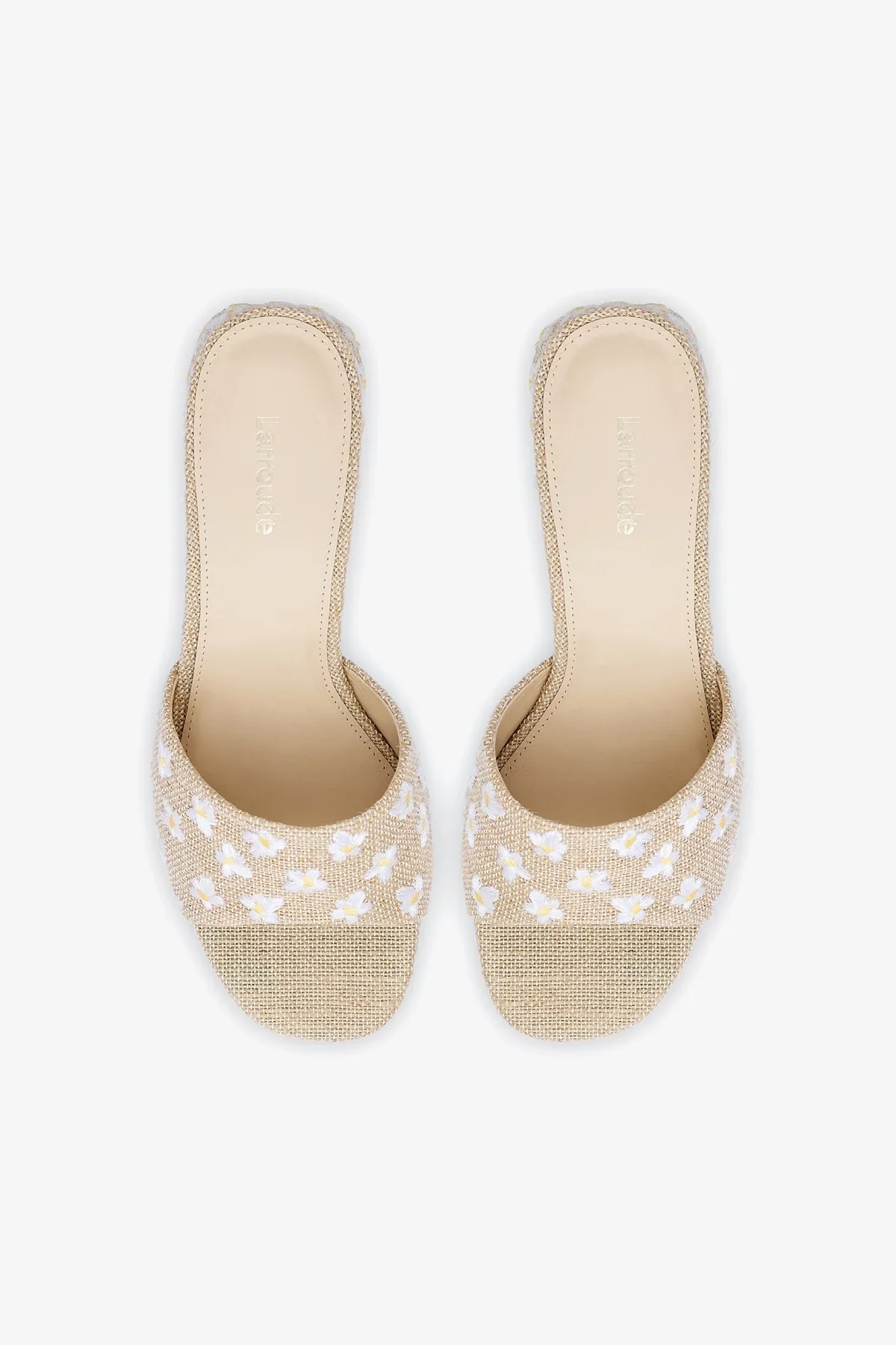 Brigitte Mule In Raw Linen