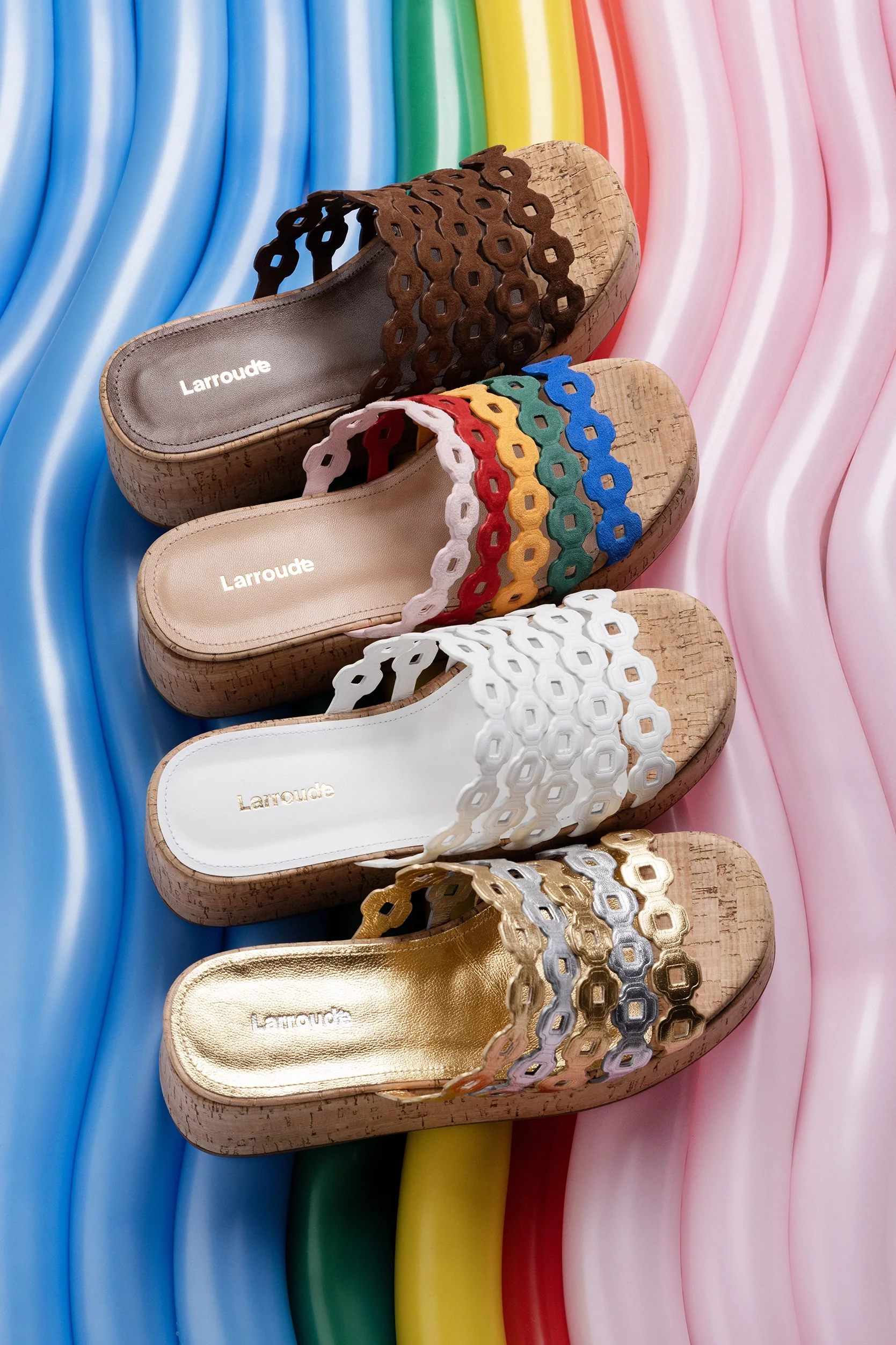 Charli Mule In Burnt Umber Suede