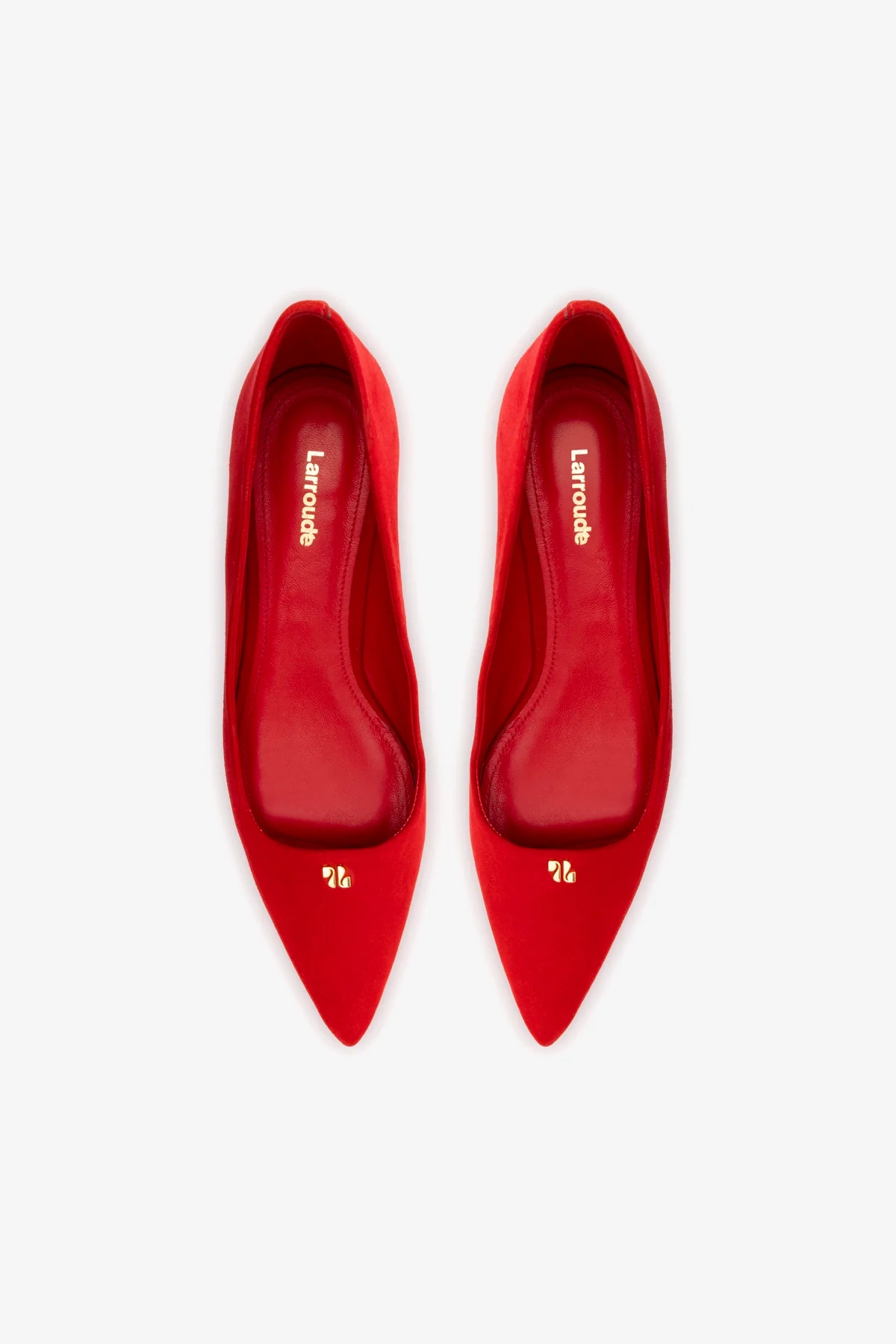 Ruth Pump In Scarlet Suede