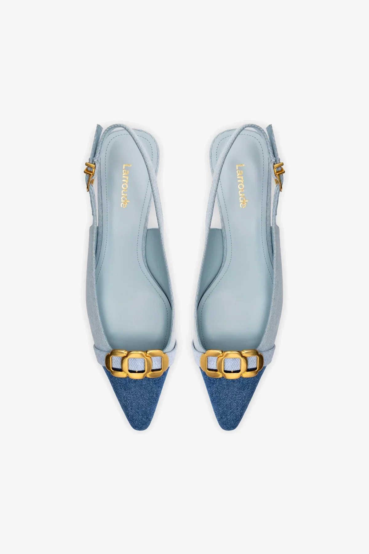 Franca Pump In Blue Denim