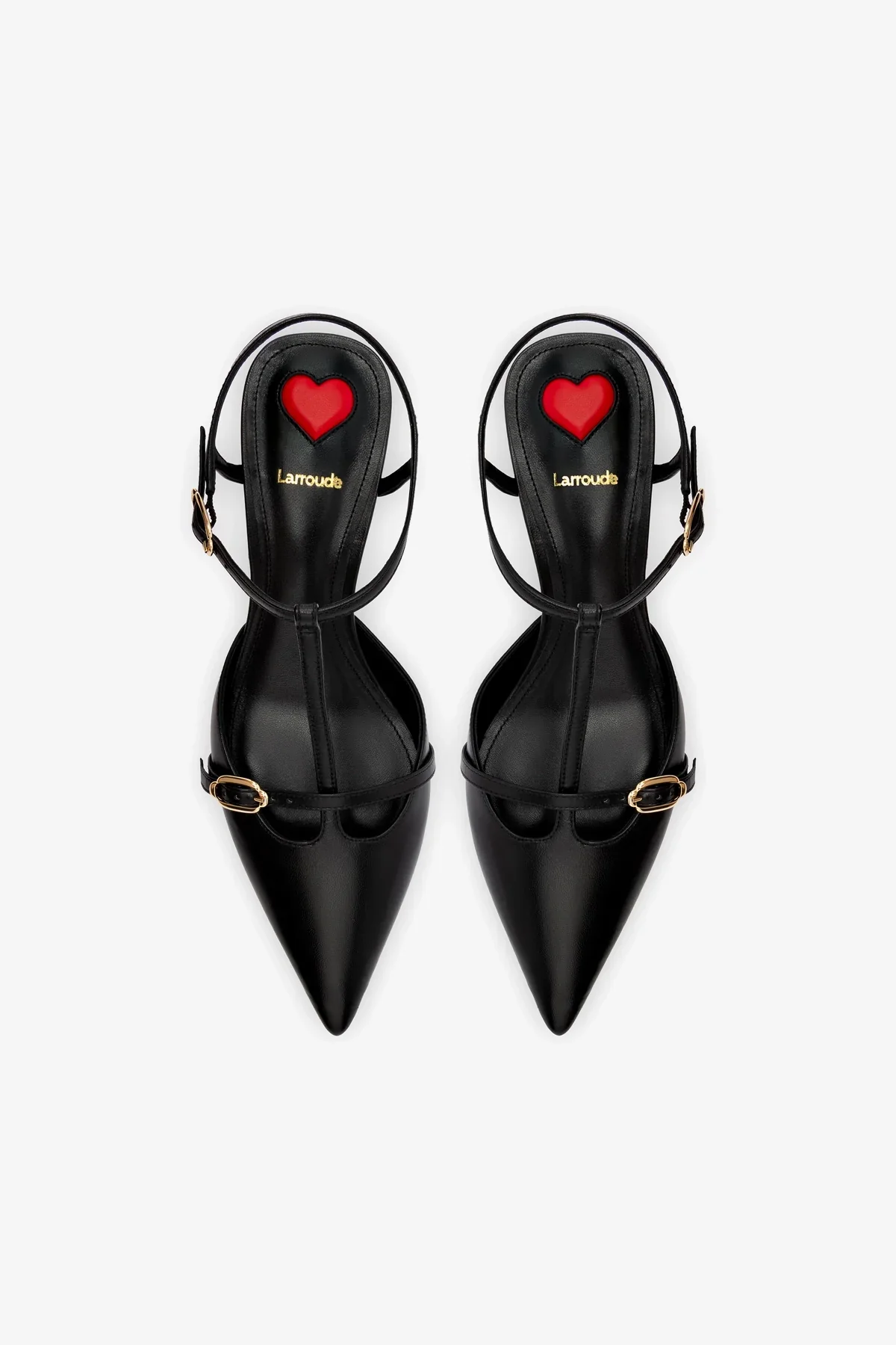 Grace Pump In Black Leather