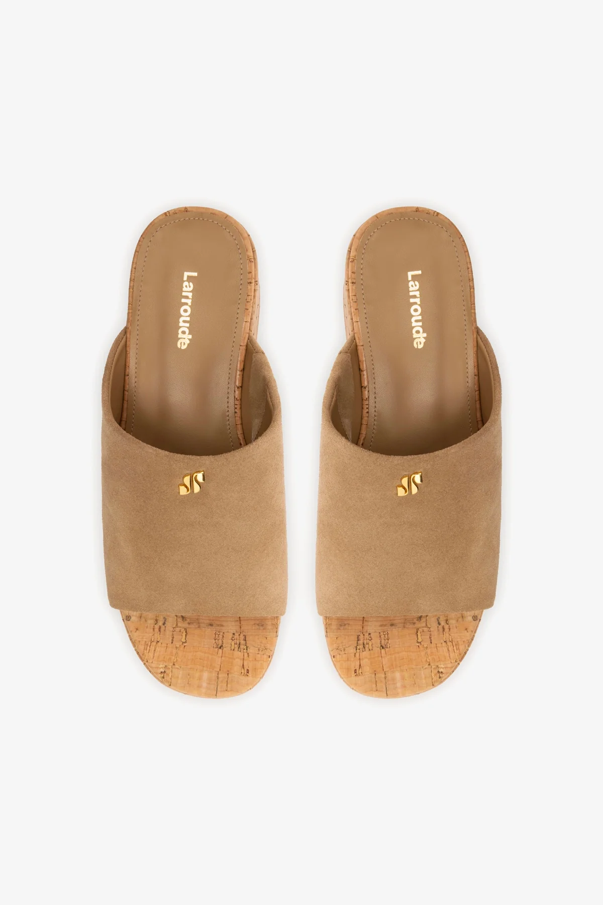 Charli Mule In Peanut Suede