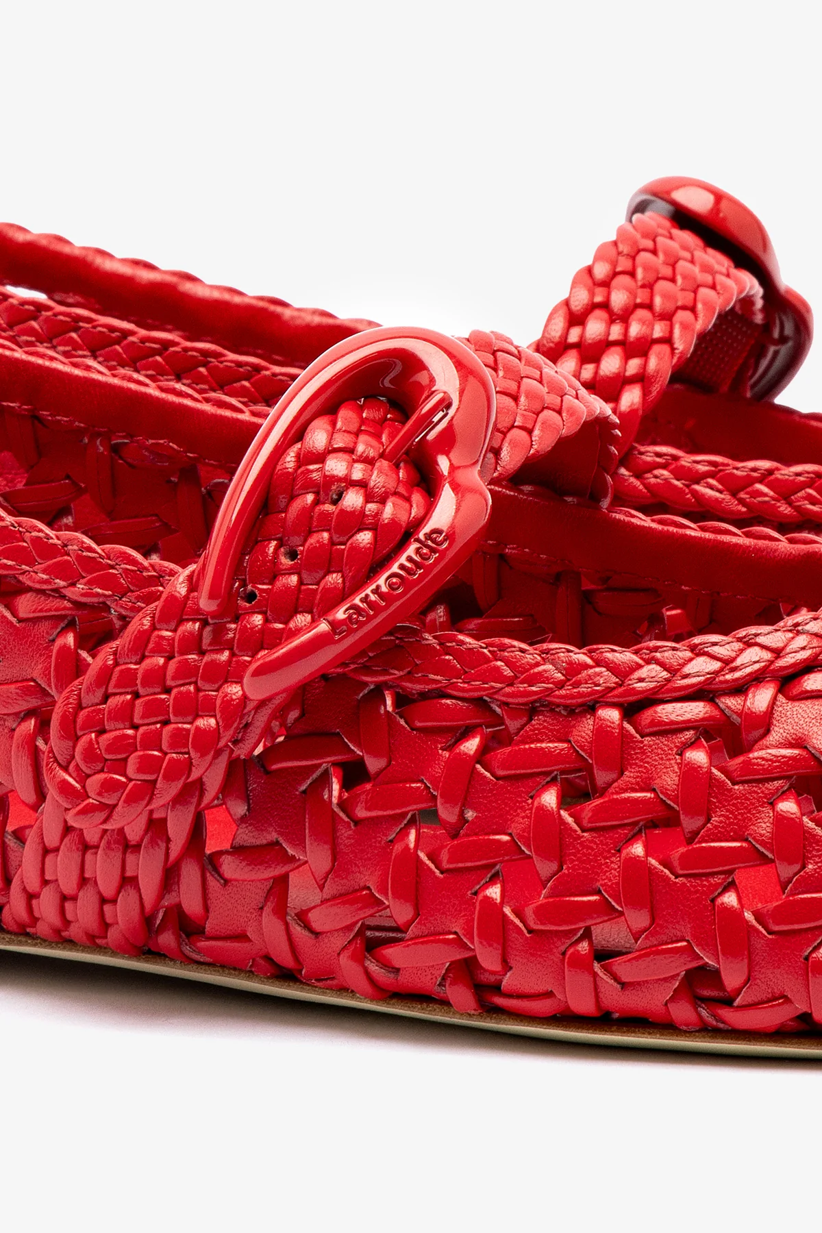 Verona New Macrame In Scarlet Leather