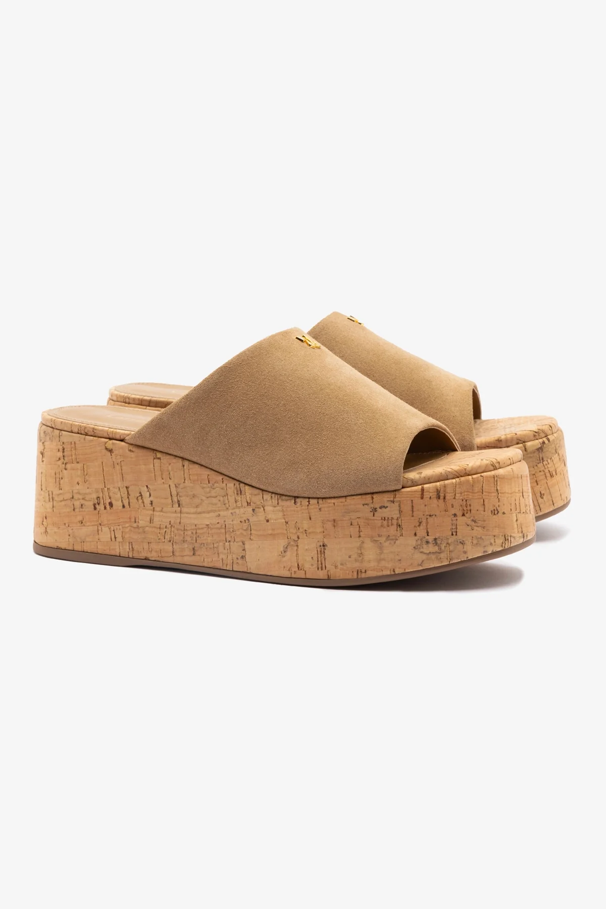 Charli Mule In Peanut Suede