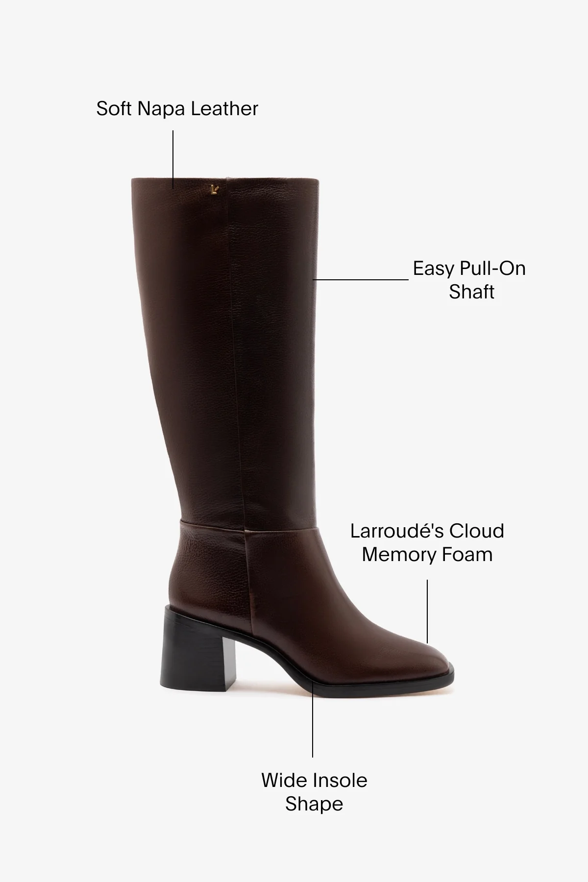 Ricky Boot In Brown Leather