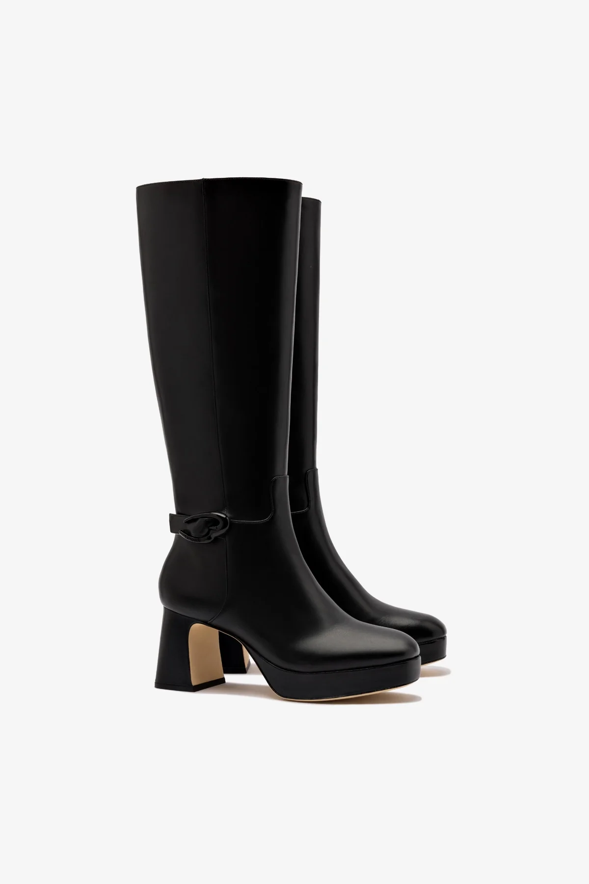 Dolly Verona Hi Boot In Black Leather
