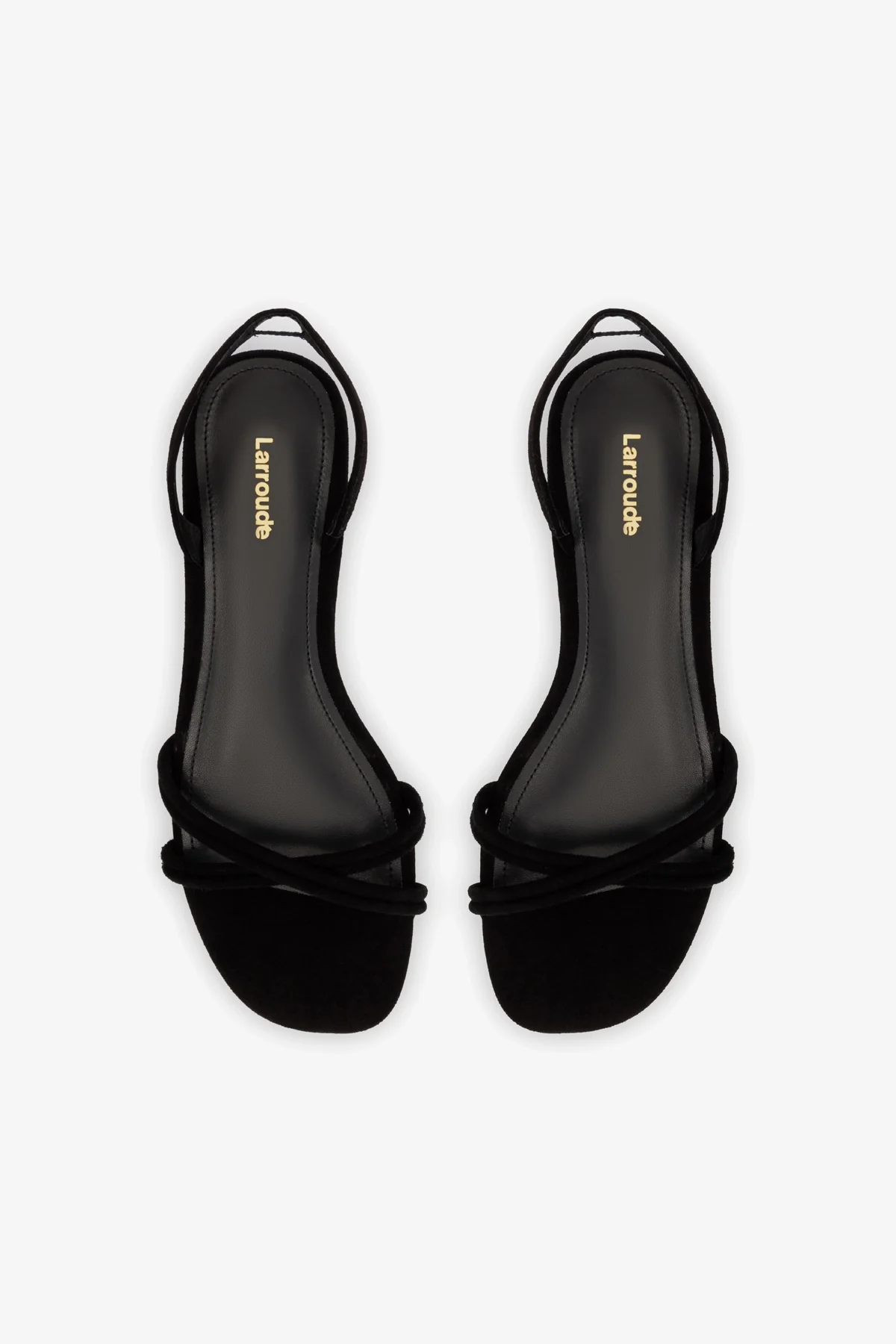 Annie Flat In Black Suede