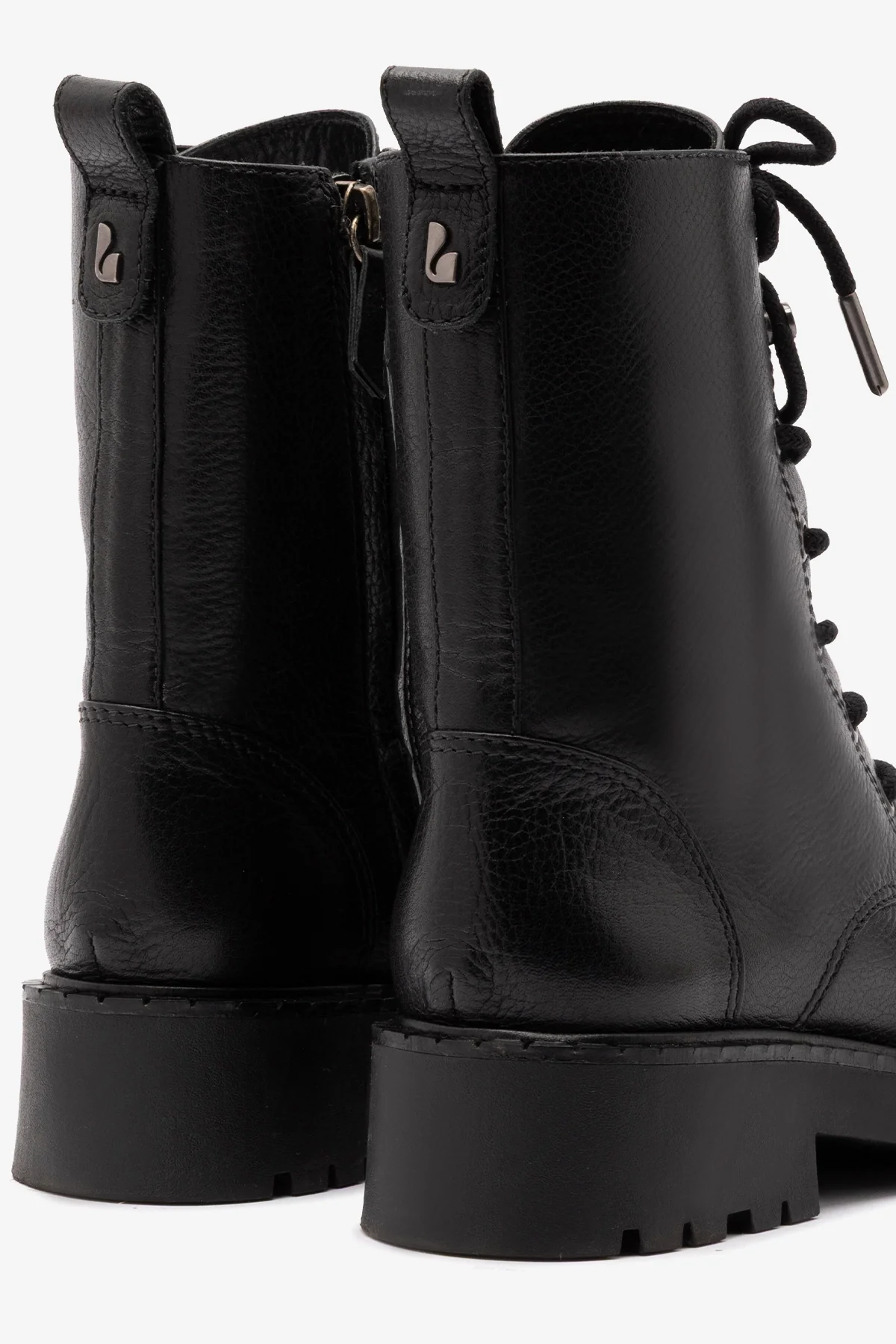 Trinity Boot In Black Leather