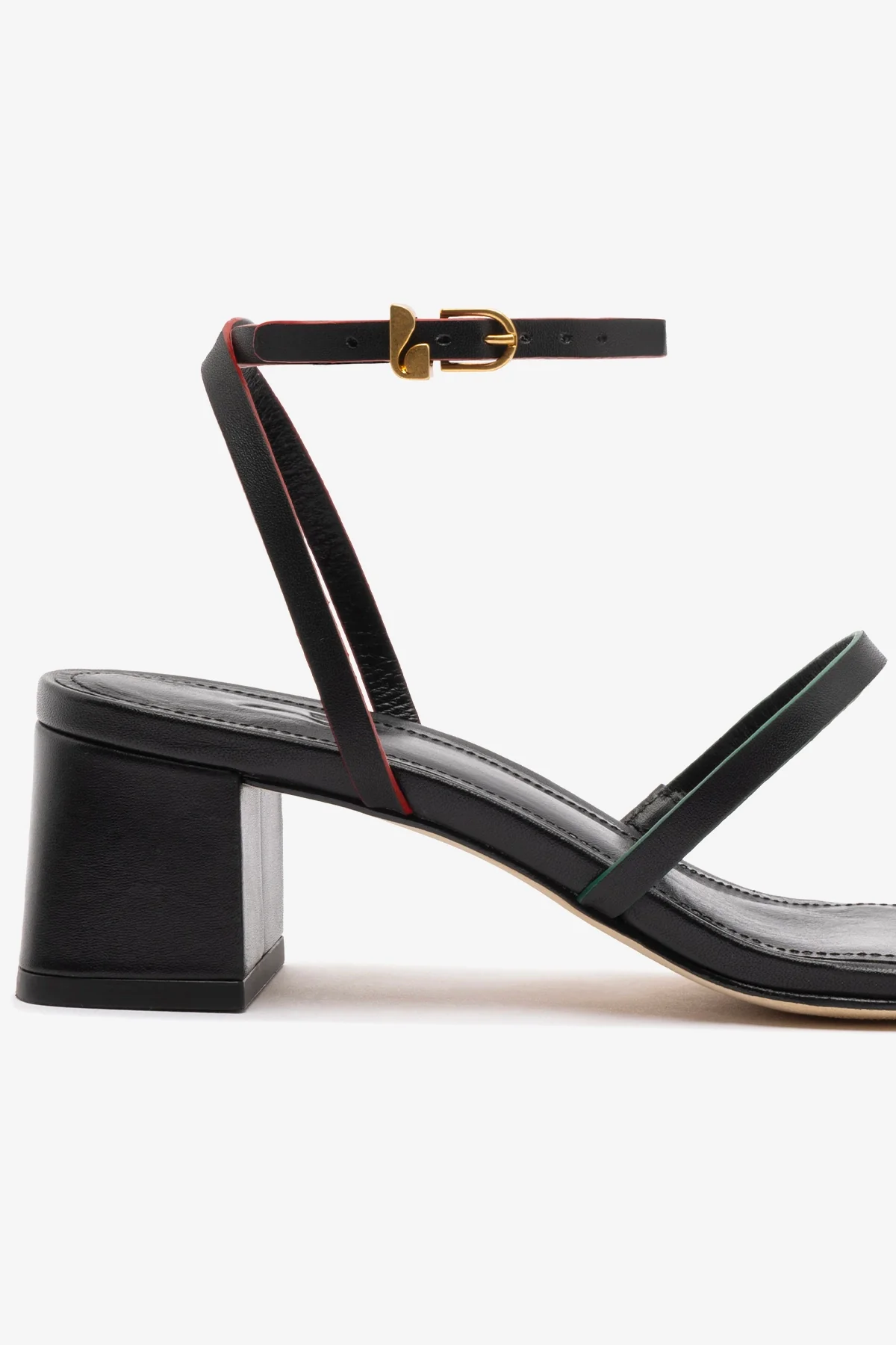 Biarritz Block In Black Leather