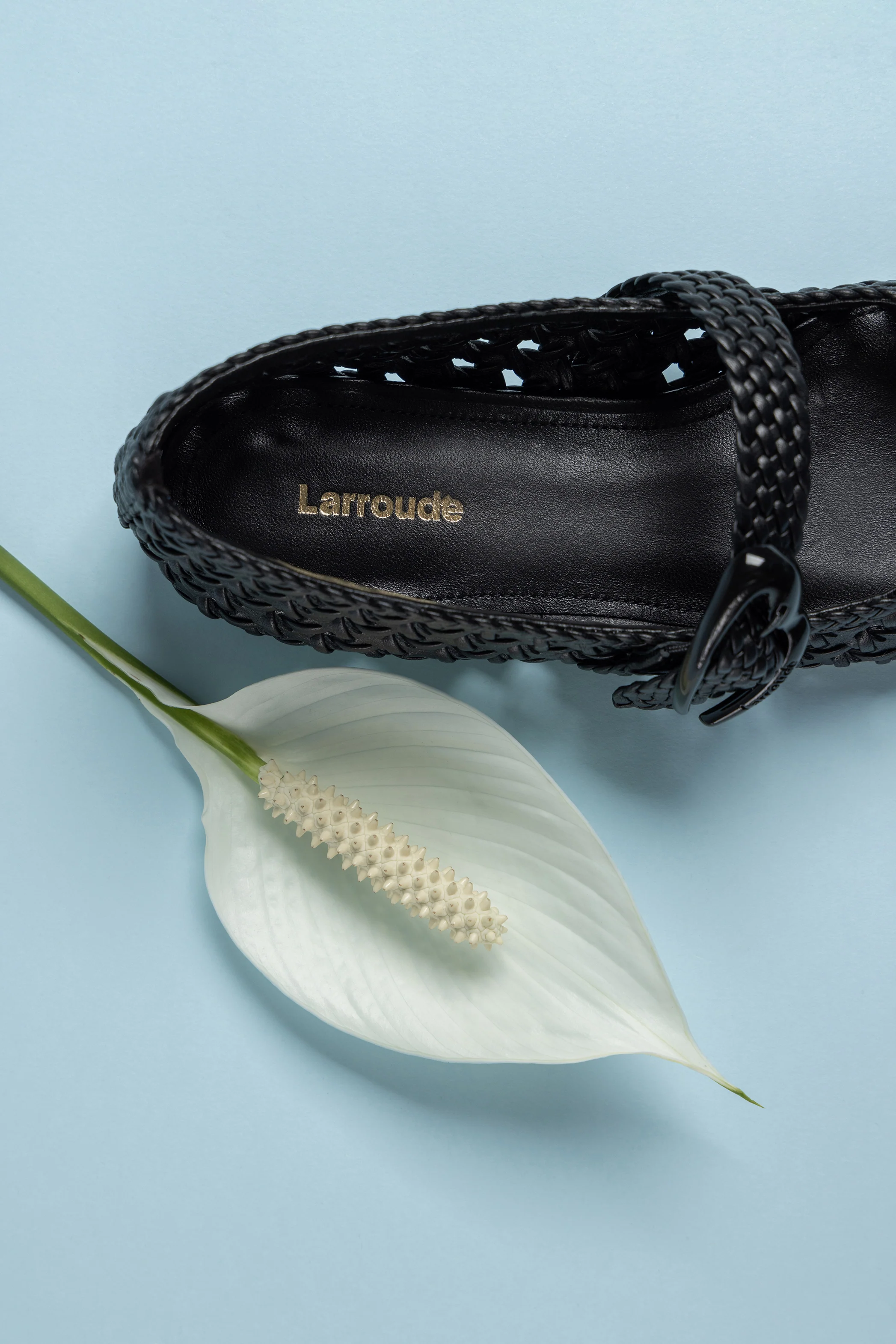 Verona New Macrame In Black Leather