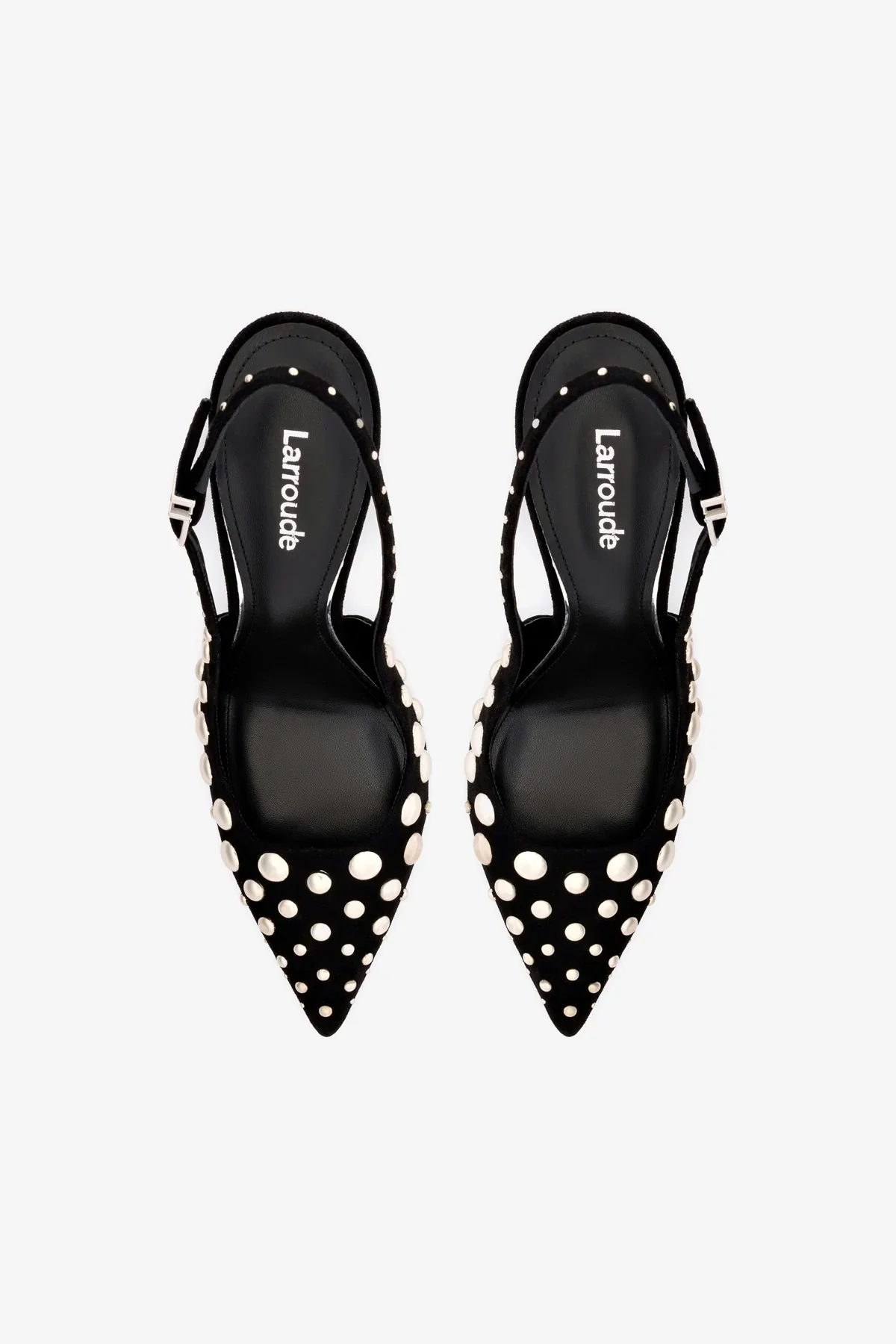 Kaitlan Studs Pump In Black Suede