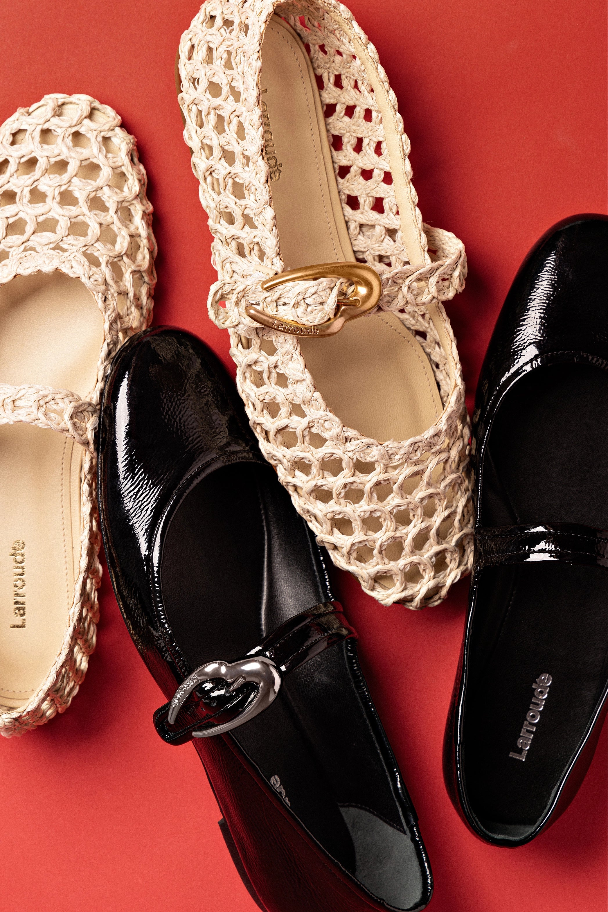 Verona Macrame In Beige Embroidered Raffia