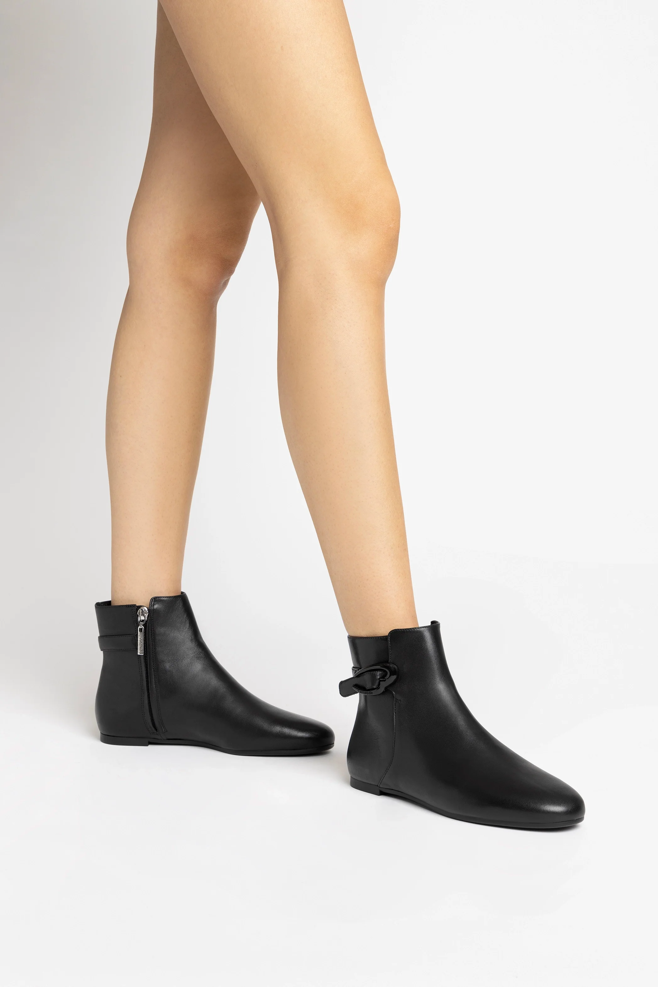 Mini Verona Boot In Black Leather