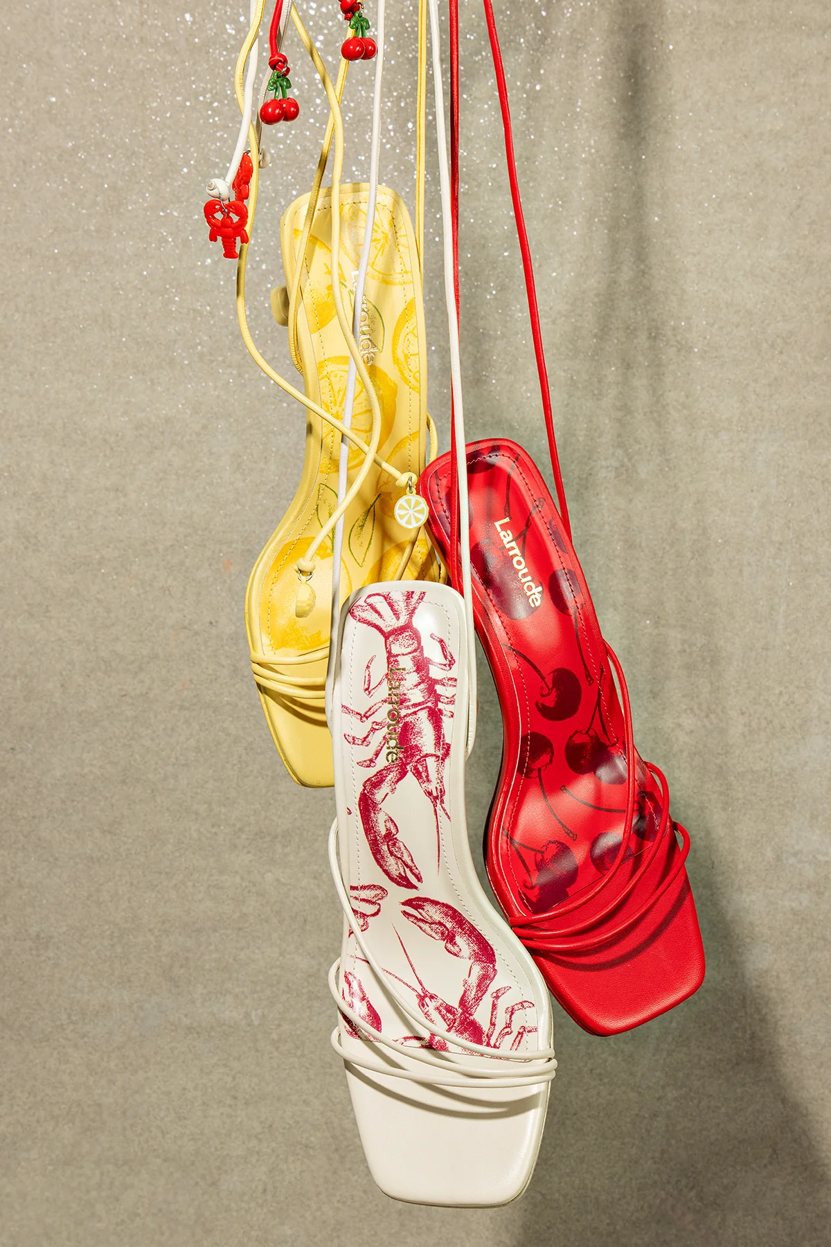 Nadia Sandal In Lemonade Leather