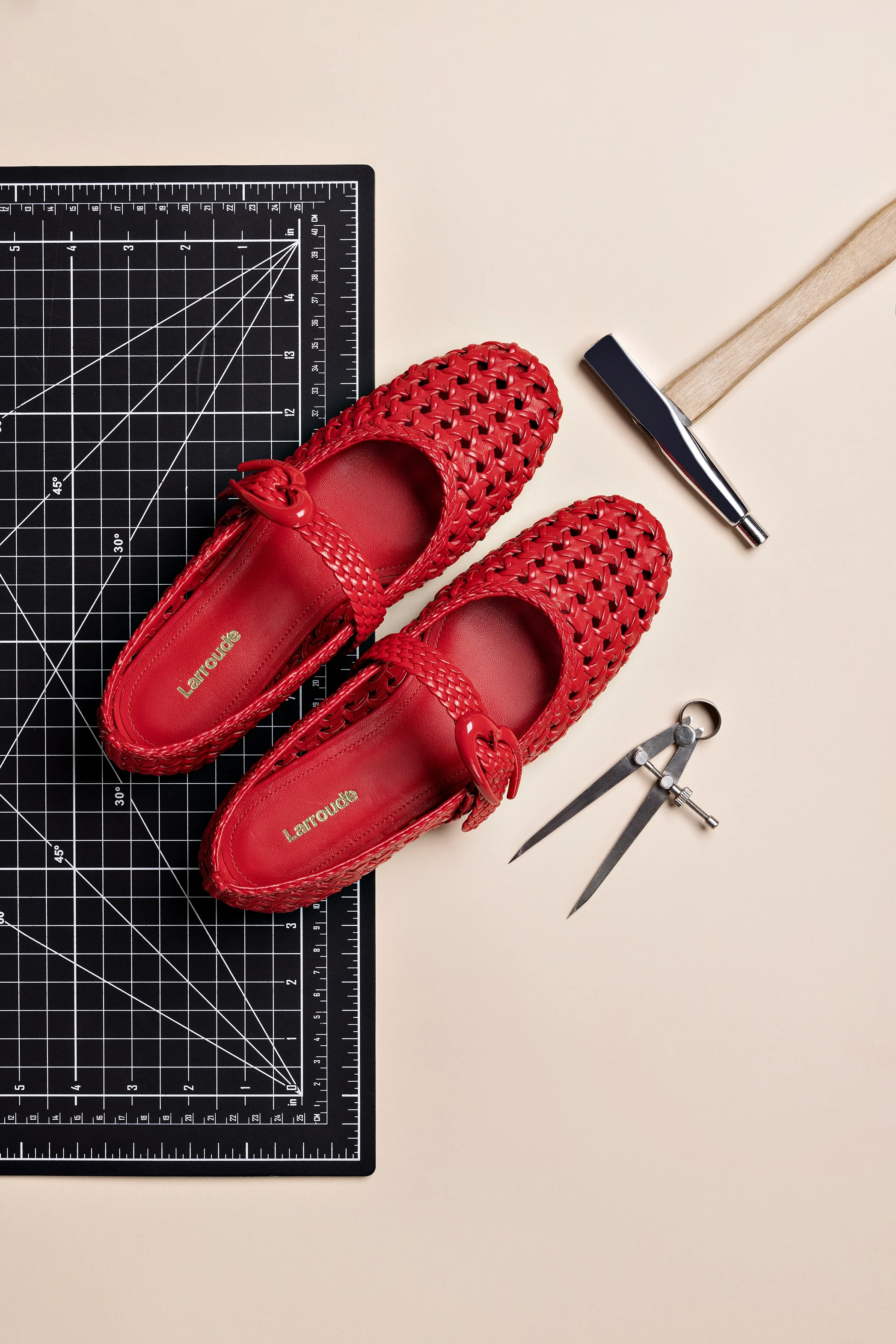 Verona New Macrame In Scarlet Leather