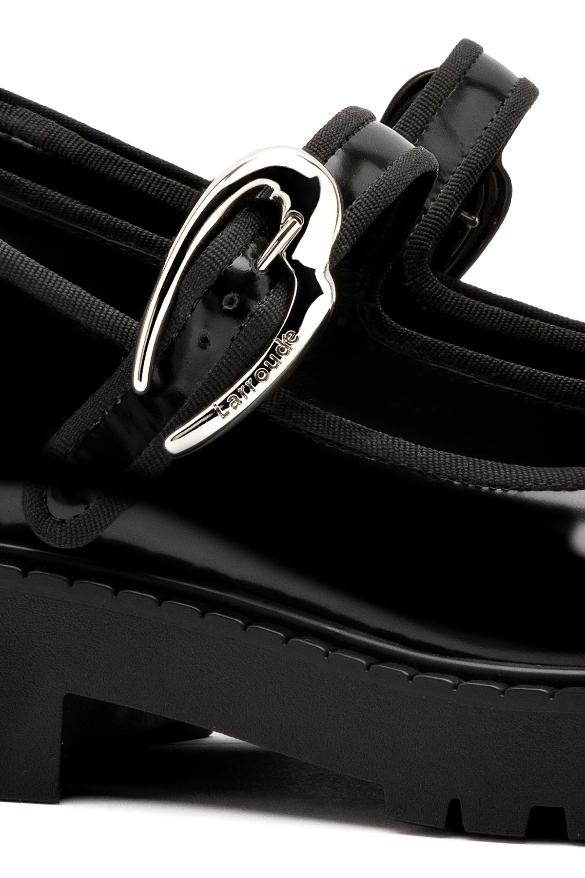 Wednesday Verona Flatform In Black Box Leather