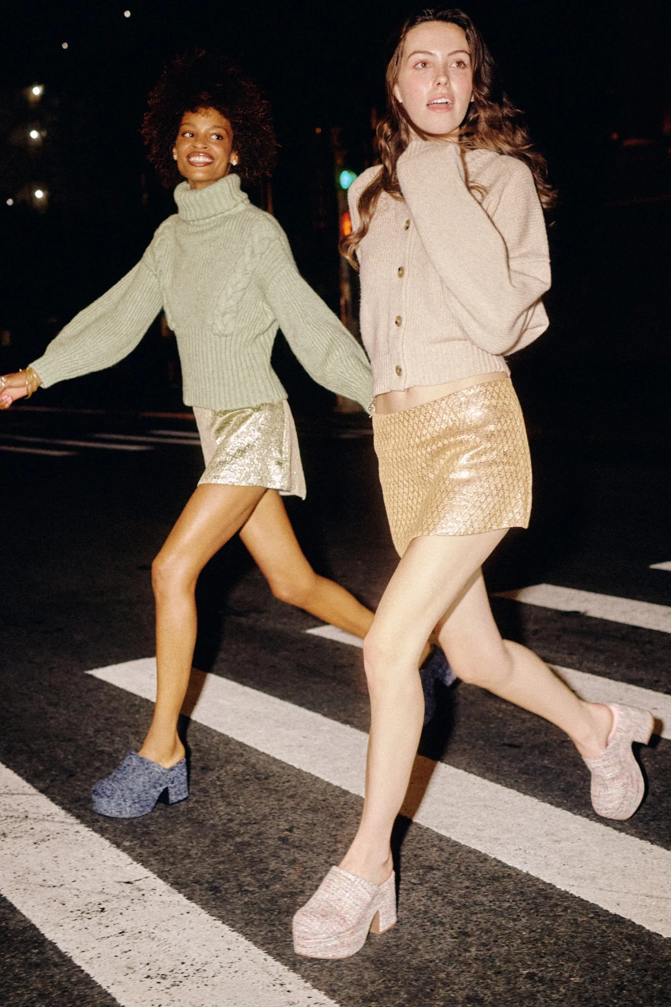 Miso Platform Clog In Tulip Velvet