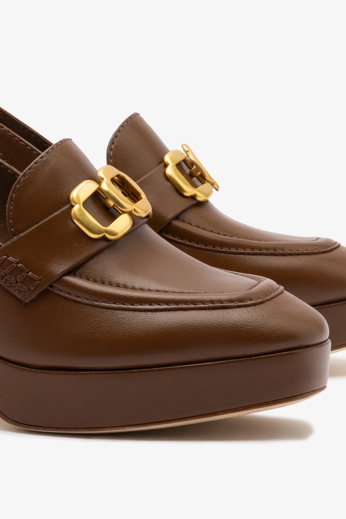 Harrington Loafer Low In Burnt Umber Leather