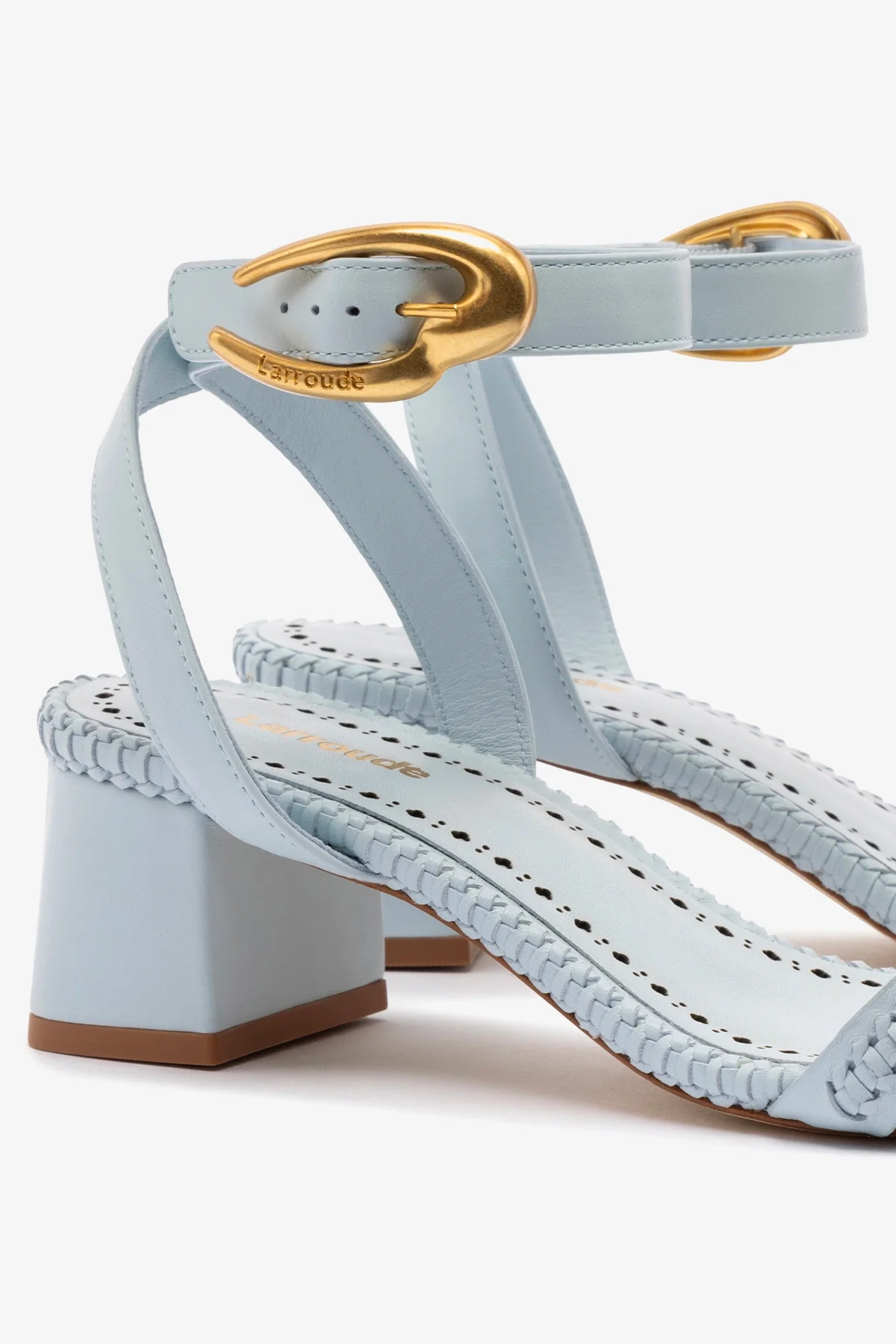 Verona Block Sandal In Maya Leather