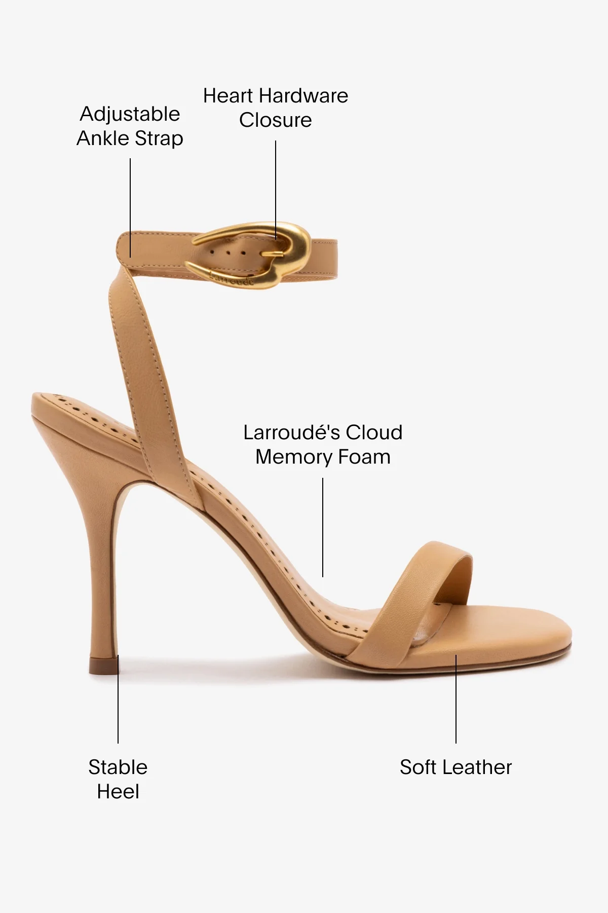 Verona Sandal In Tan Leather