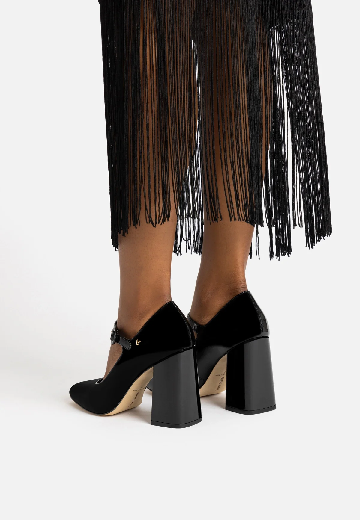 Blair Hi Pump In Black Patent Leather