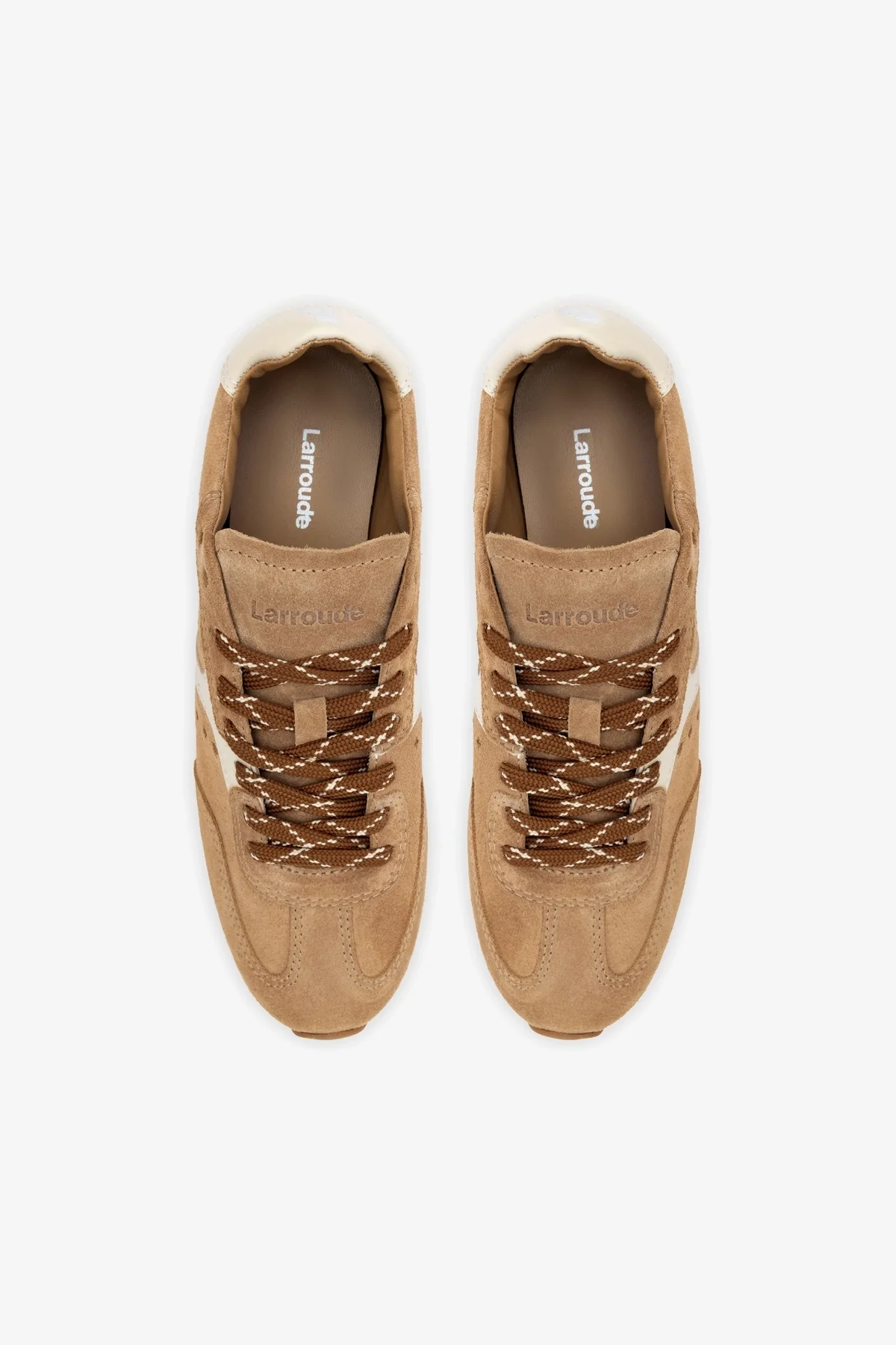 Stella Sneaker In Peanut Suede