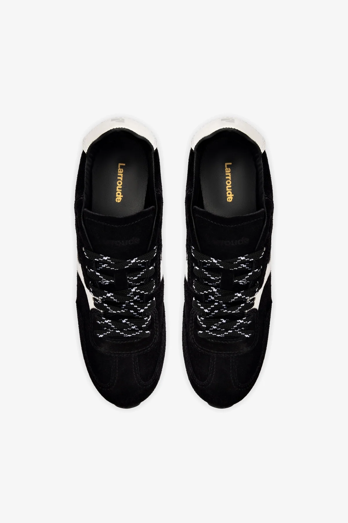 Stella Sneaker In Black Suede