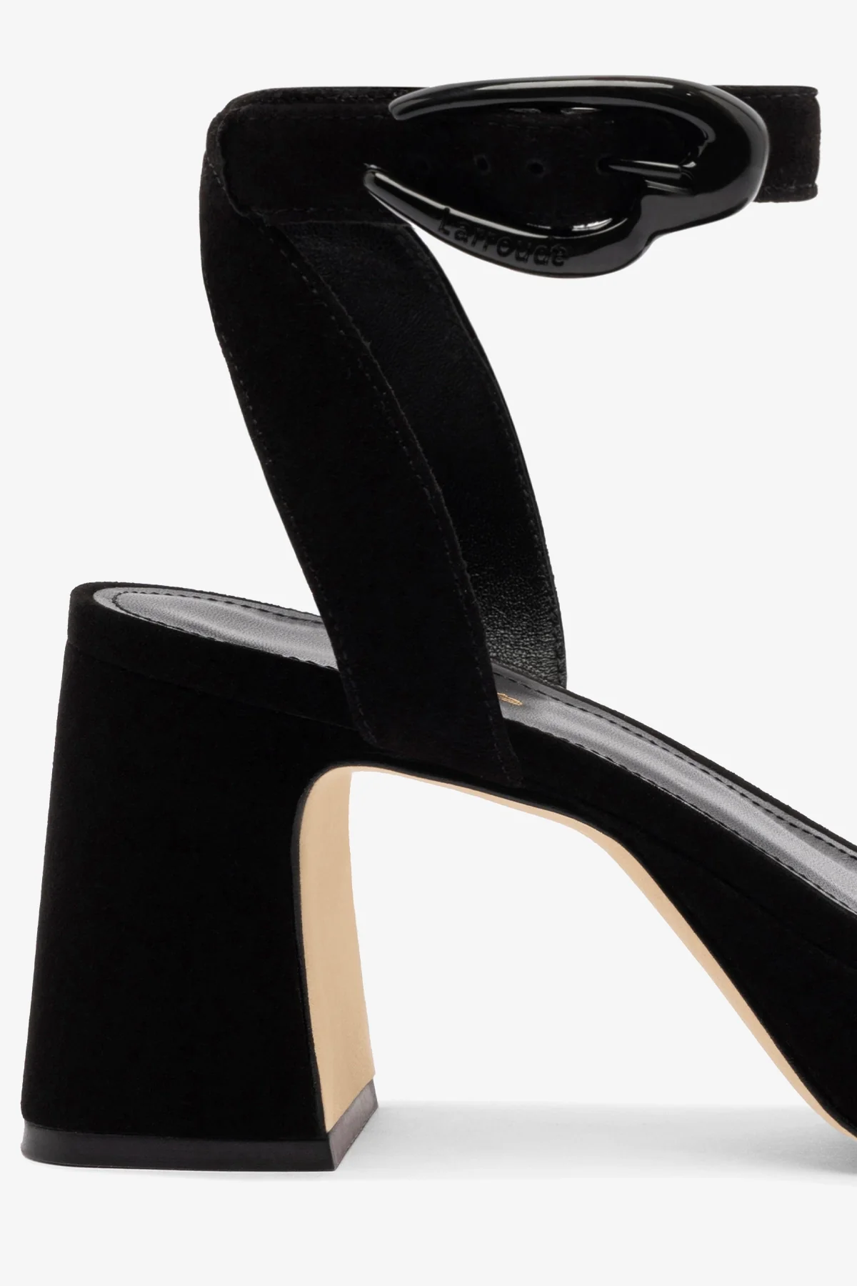 Dolly Verona Low Sandal In Black Suede