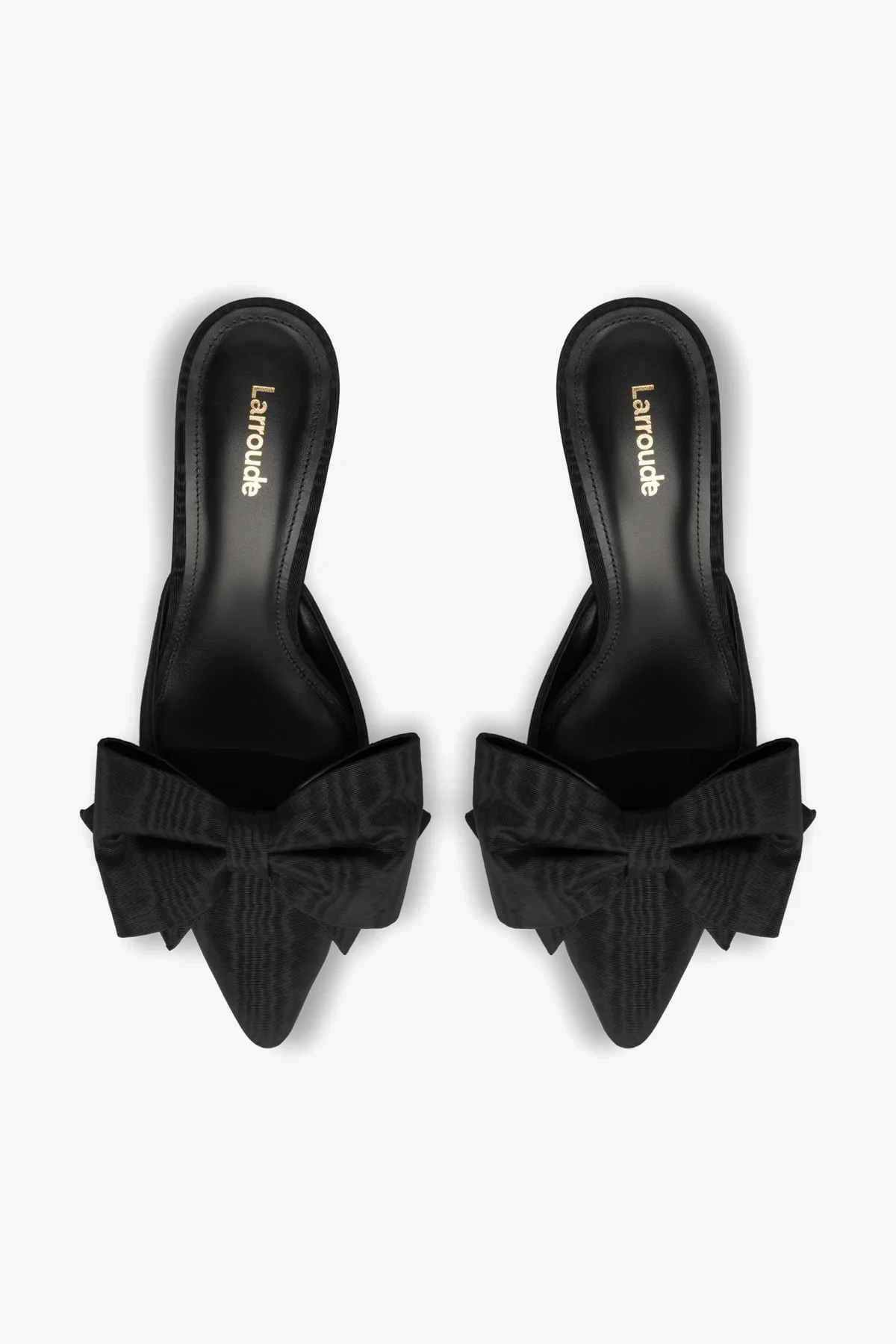 Mini Elle Pump In Black Fabric