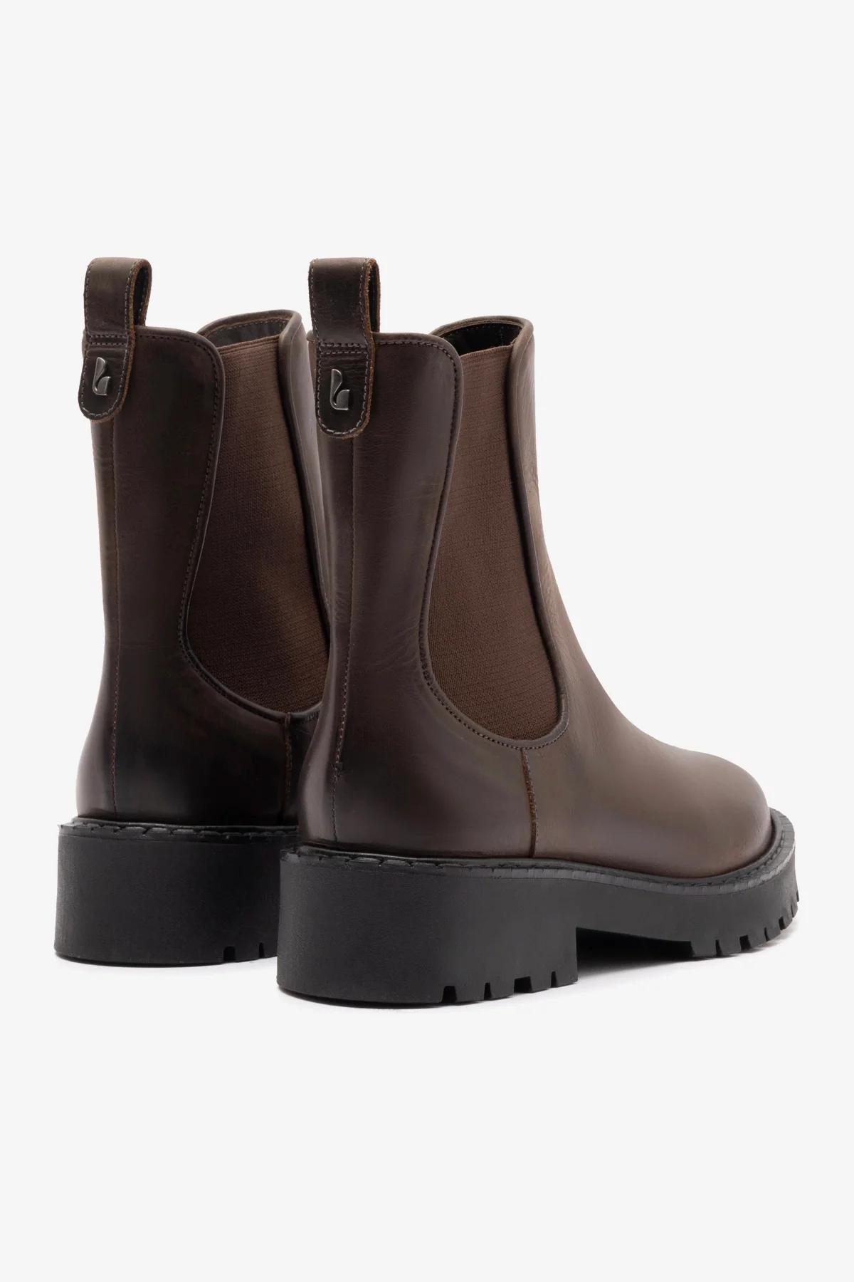 Sancha Boot In Brown Shadow Leather