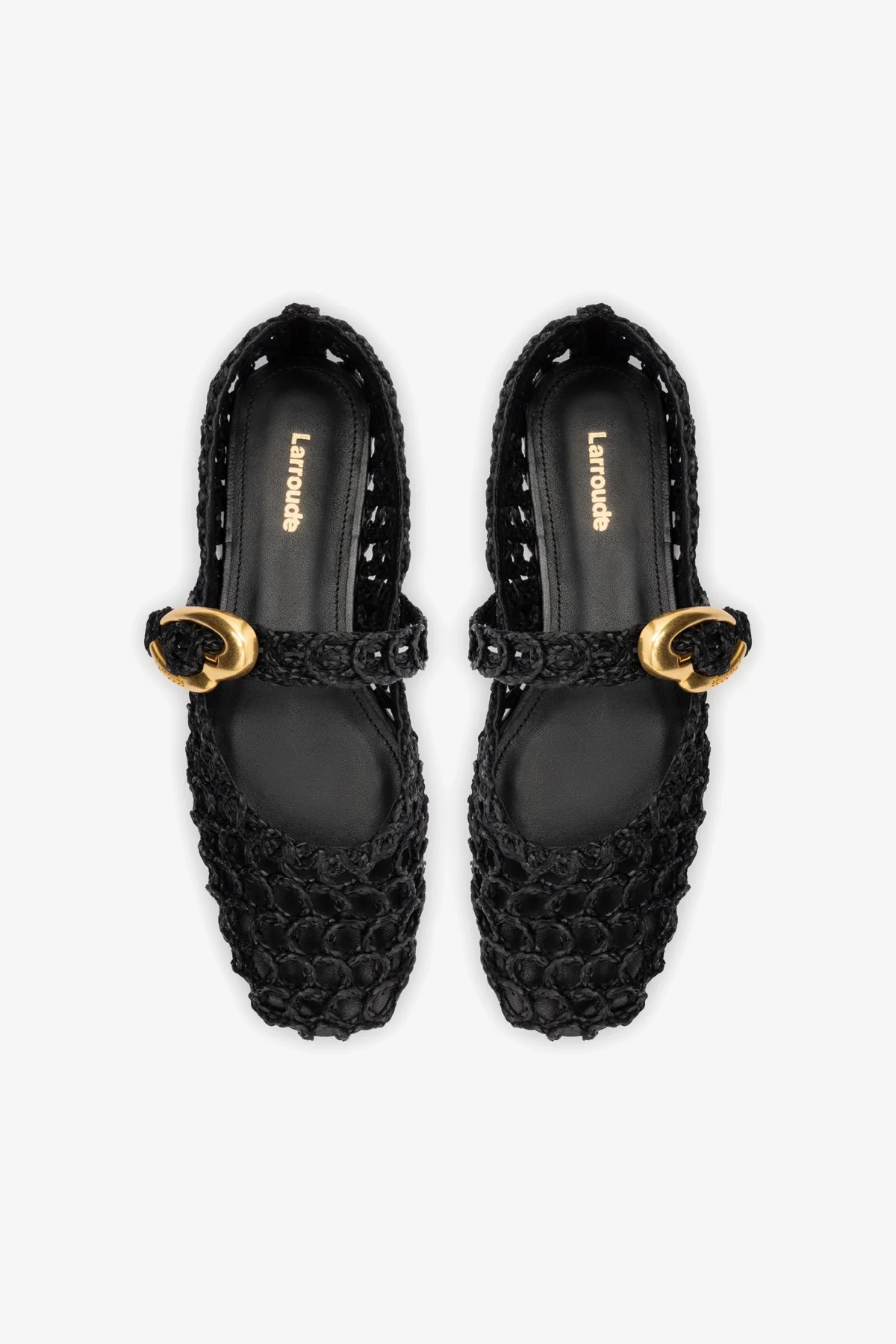 Verona Macrame In Black Embroidered Raffia