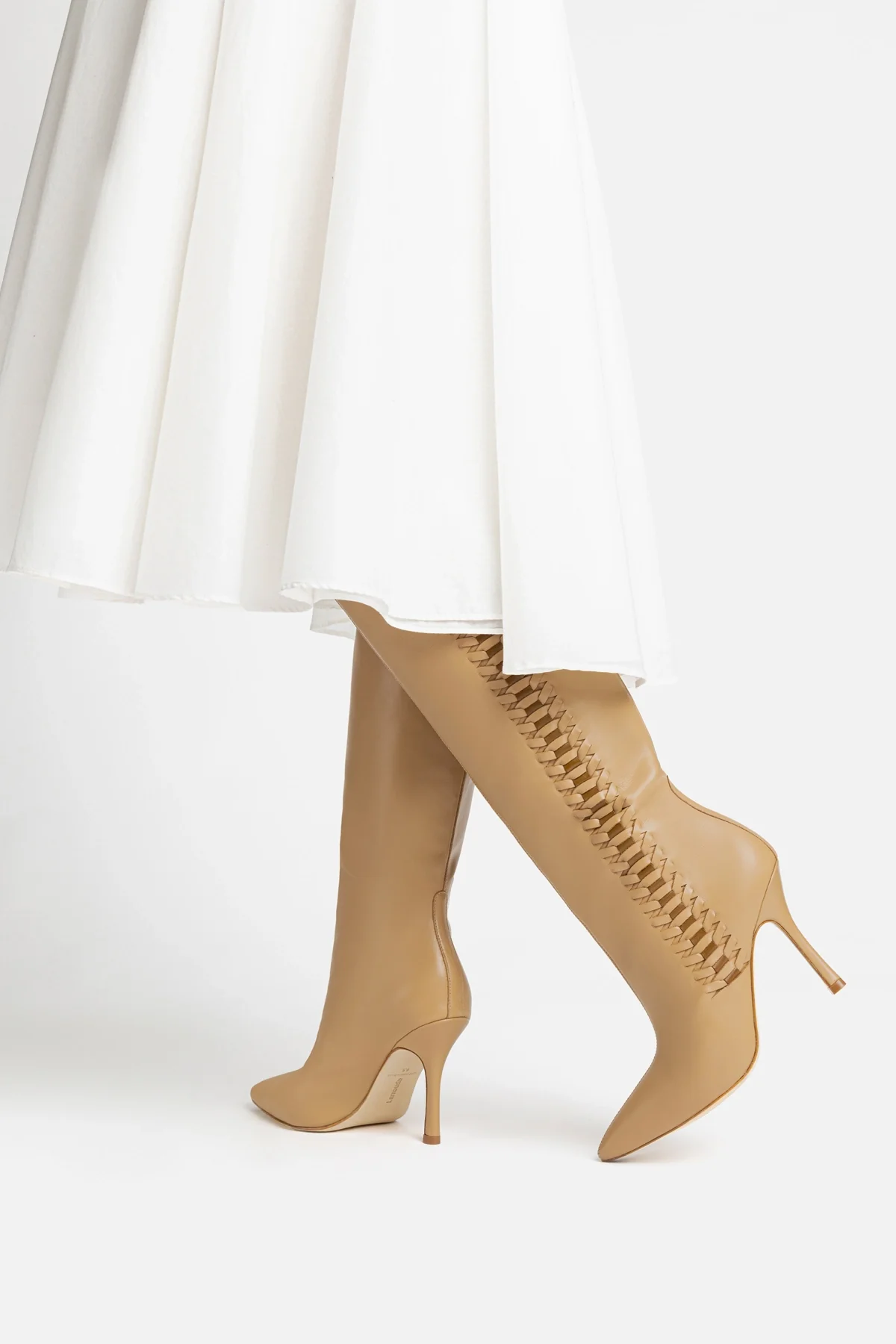 Kate Boot In Peanut Leather