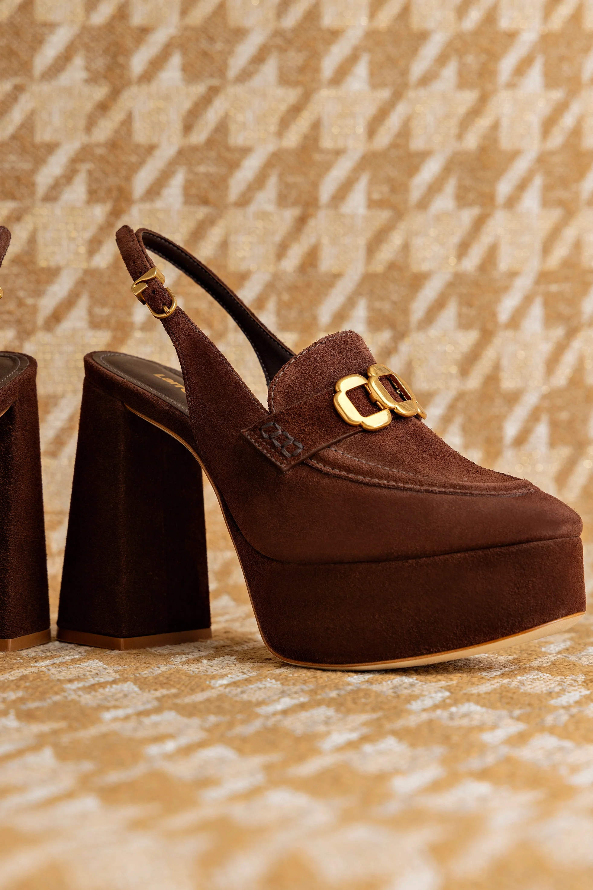 Harrington Loafer Hi In Brown Suede