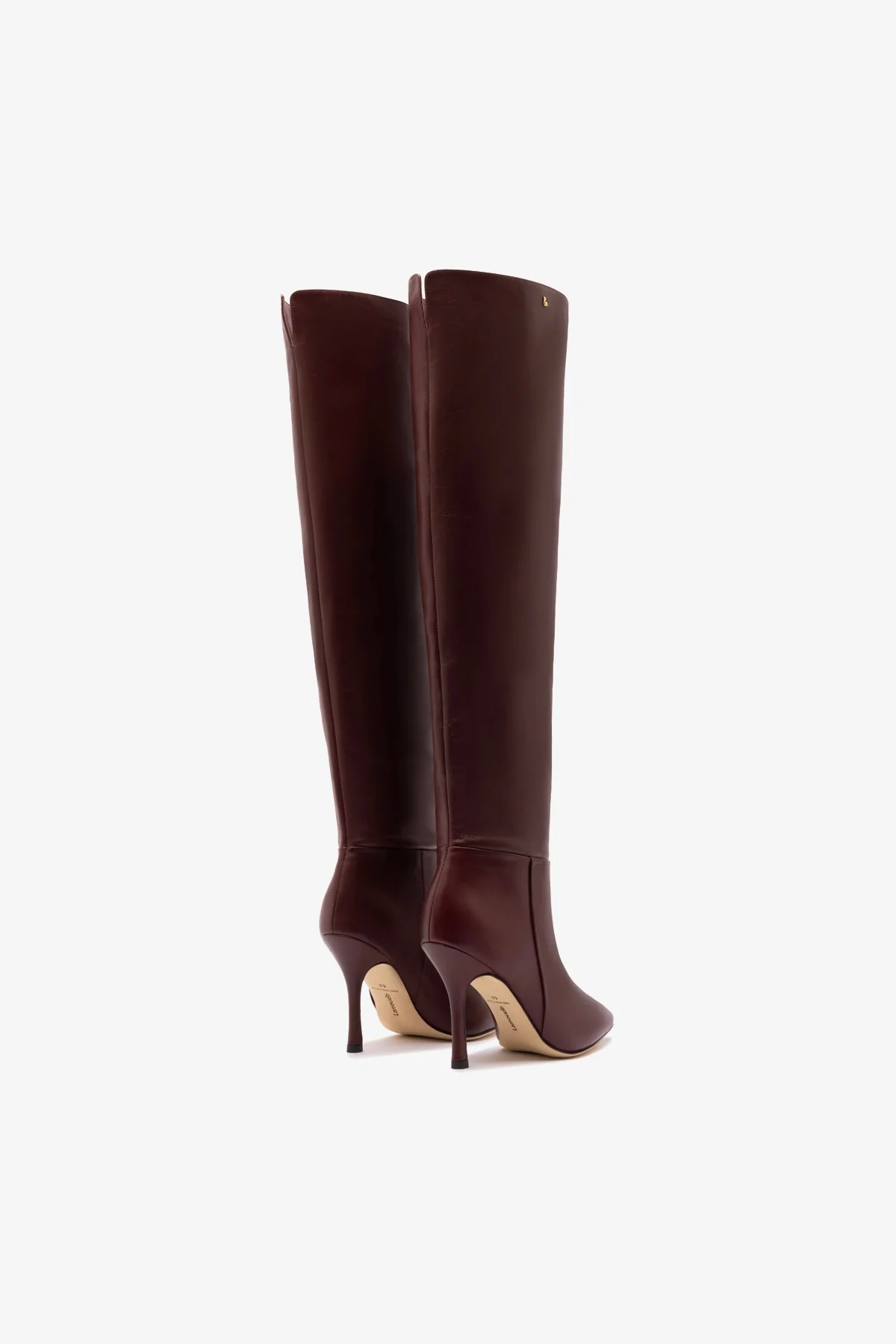 Kate Hi Boot In Burgundy Leather