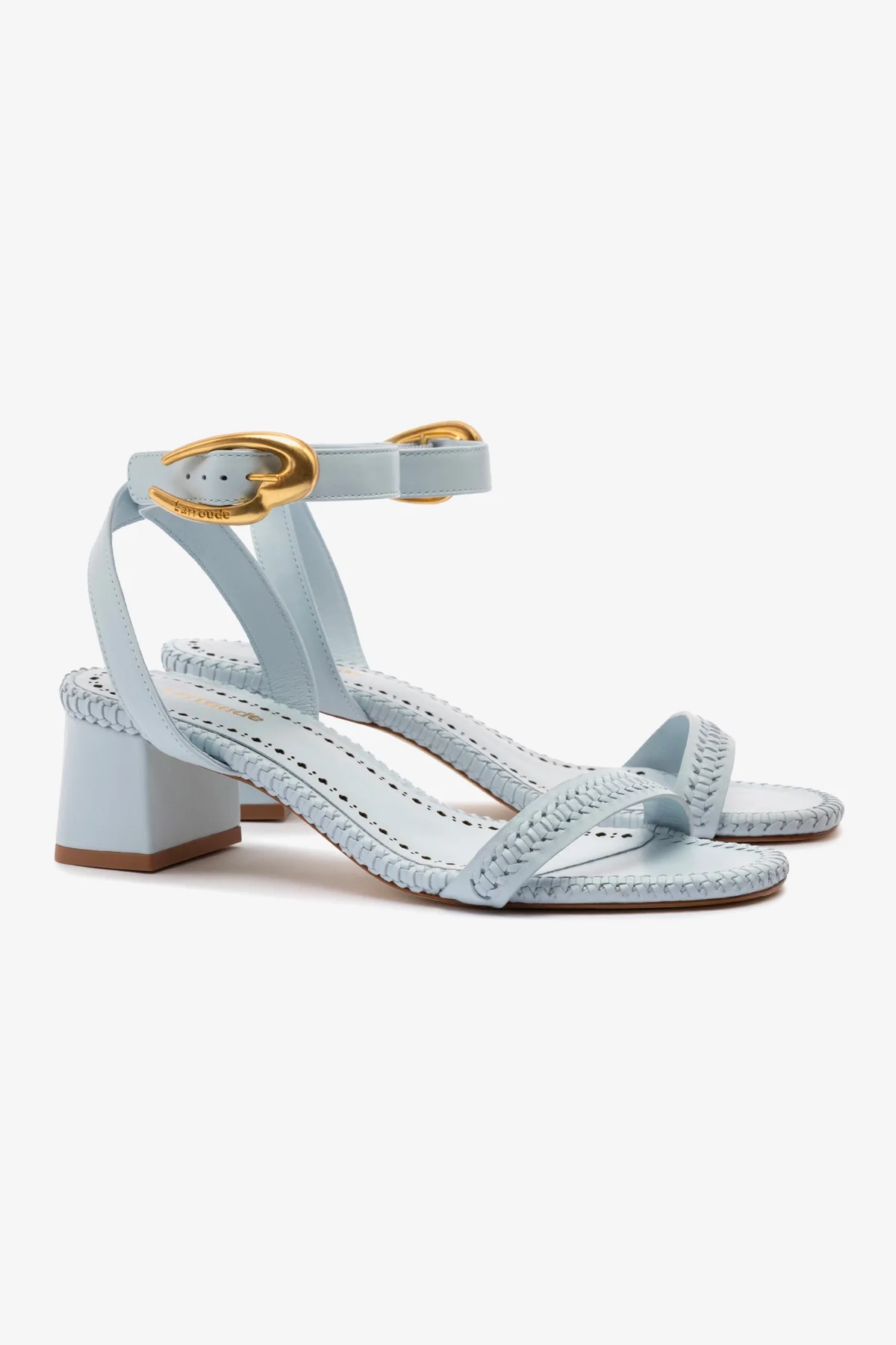 Verona Block Sandal In Maya Leather