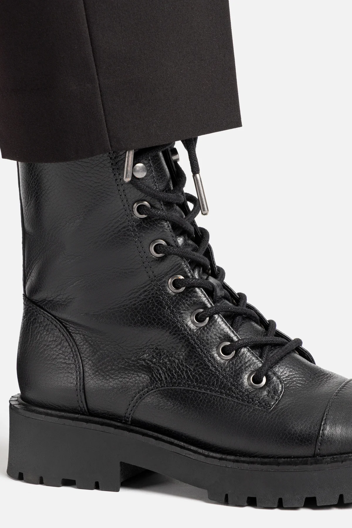 Trinity Boot In Black Leather